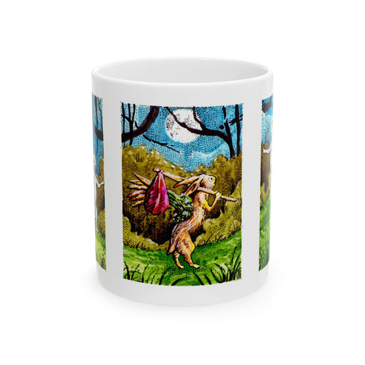 The Carrot Thief. Ceramic Mug - 11oz & 15oz