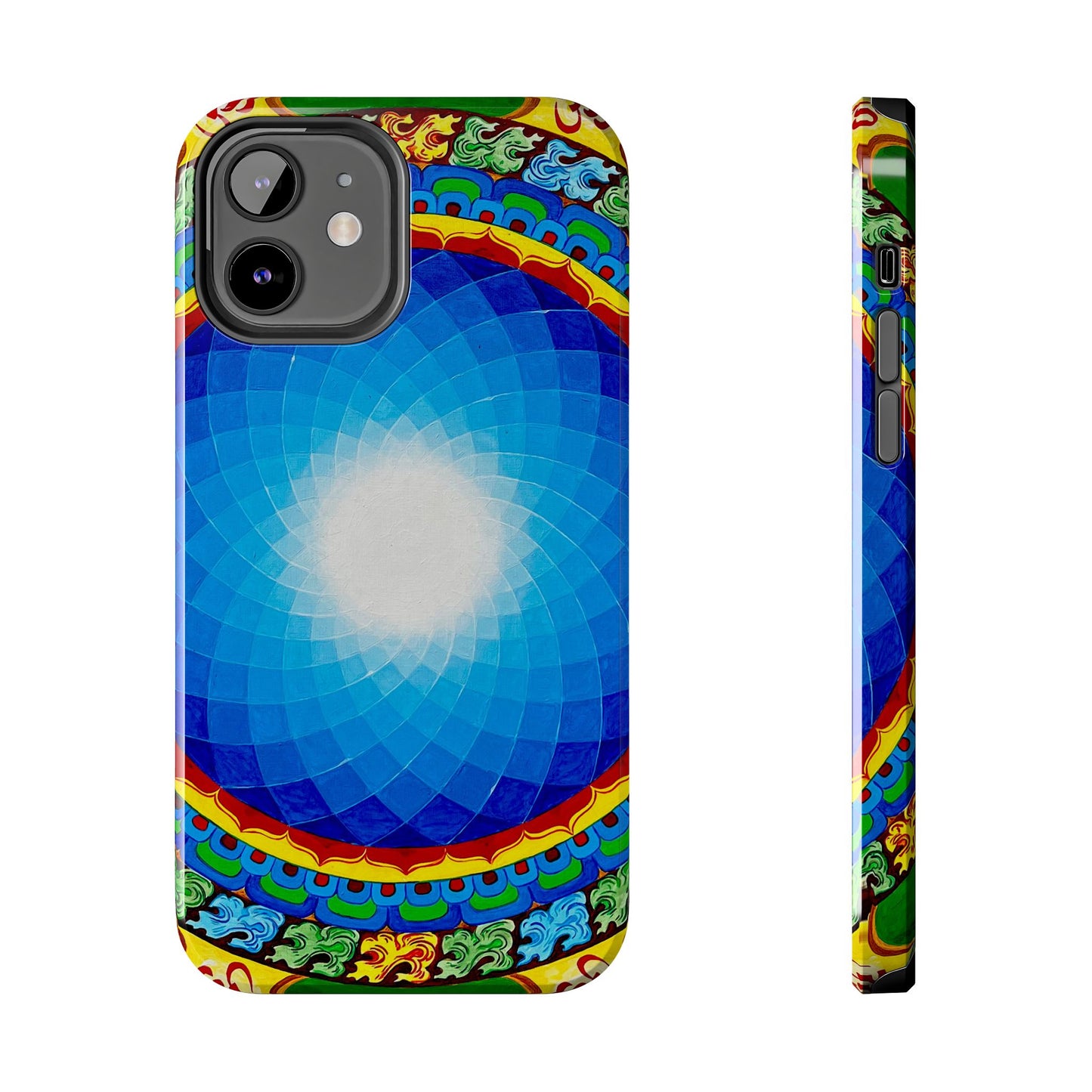 Om Mandala Tough Phone Case | Colorful Design for Stylish Protection
