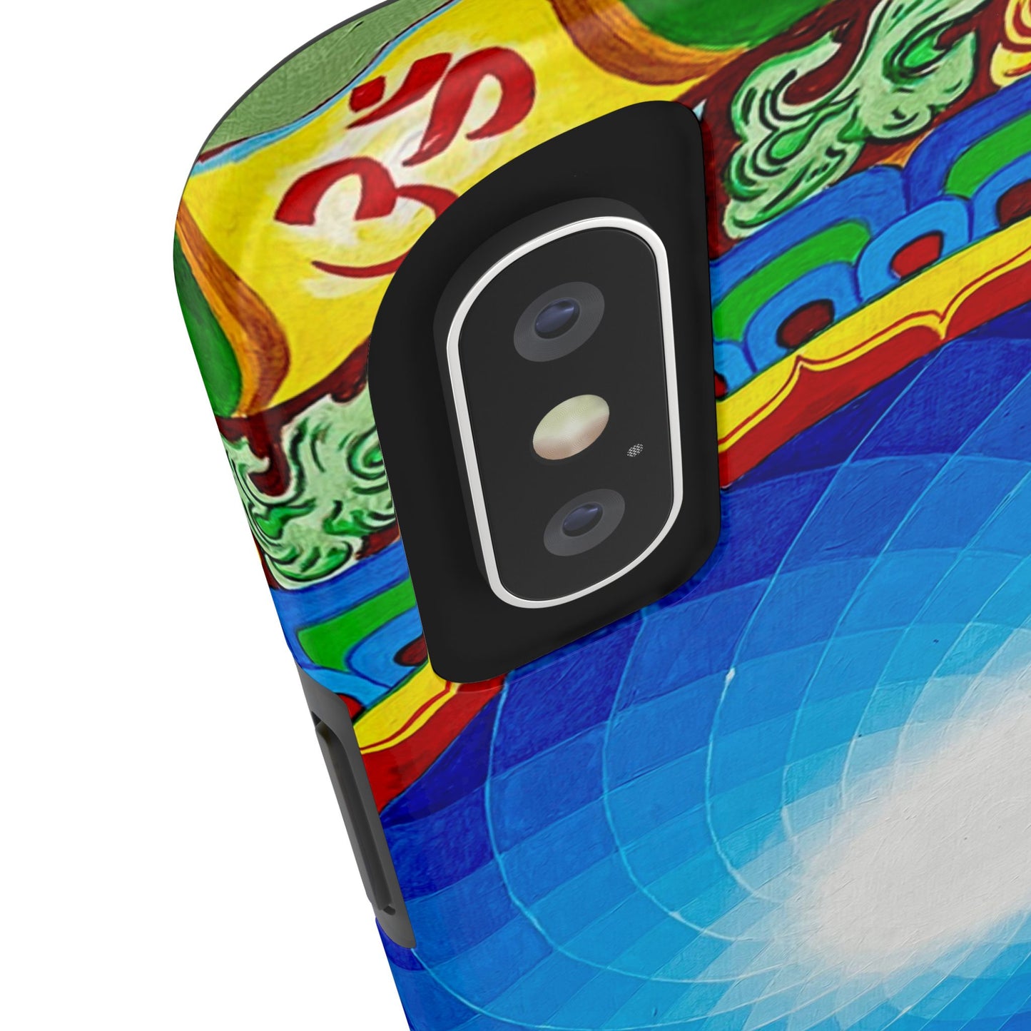 Om Mandala Tough Phone Case | Colorful Design for Stylish Protection
