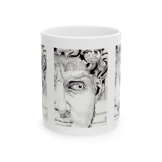 Michelangelo's David Ceramic Mug - 11oz & 15oz