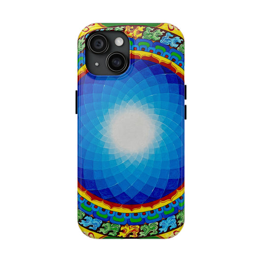 Om Mandala Tough Phone Case | Colorful Design for Stylish Protection