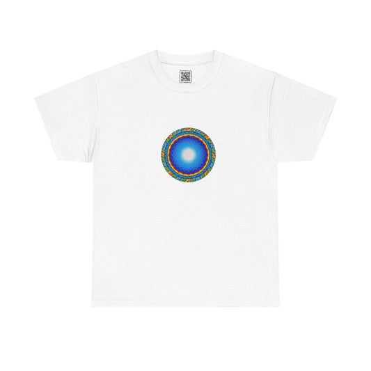 Om Mandala Chakra Graphic Unisex Heavy Cotton Tee