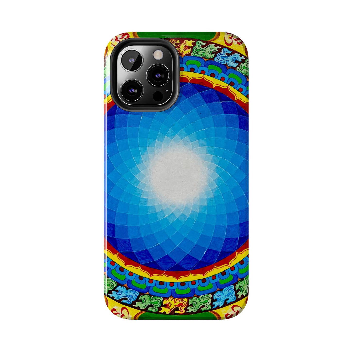 Om Mandala Tough Phone Case | Colorful Design for Stylish Protection