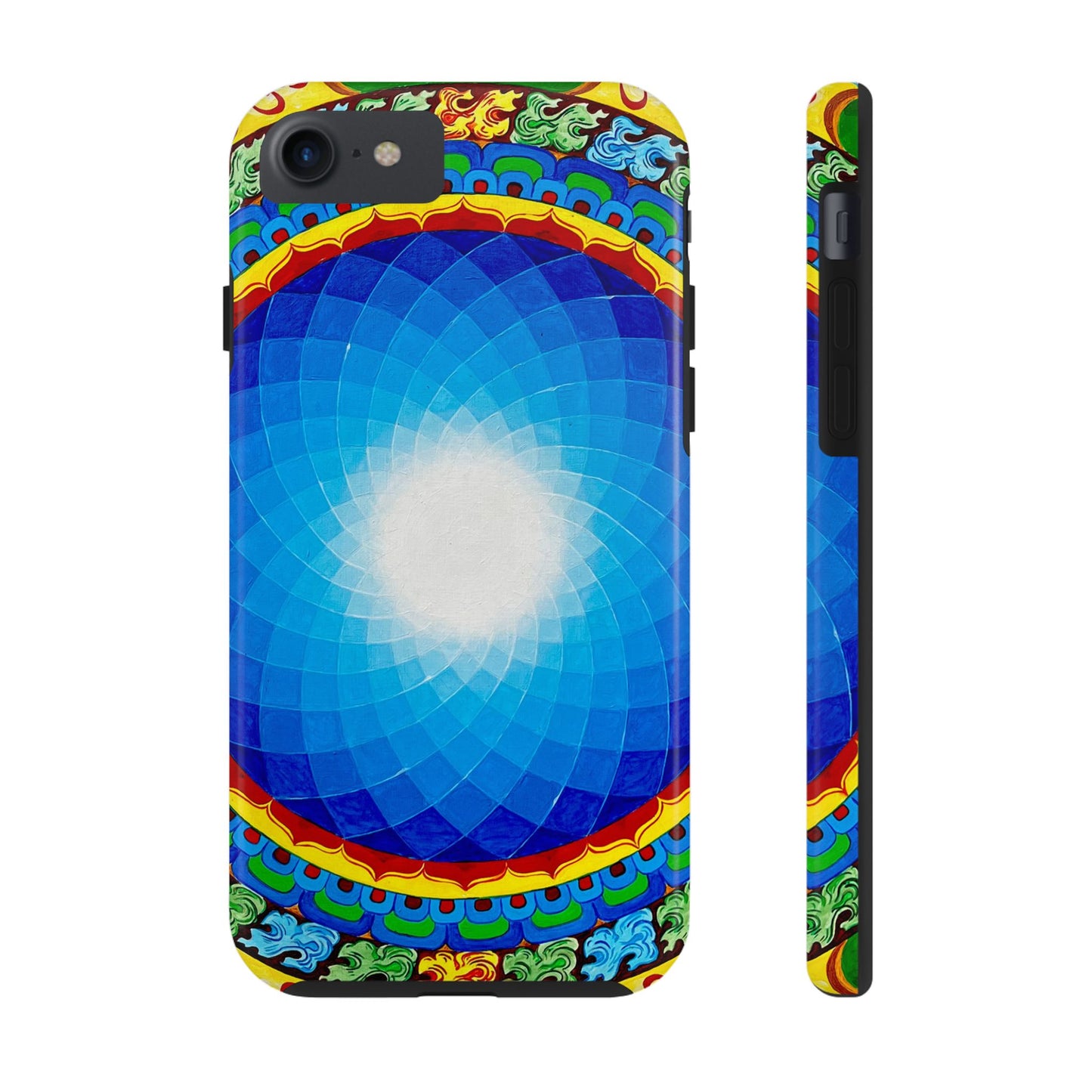 Om Mandala Tough Phone Case | Colorful Design for Stylish Protection