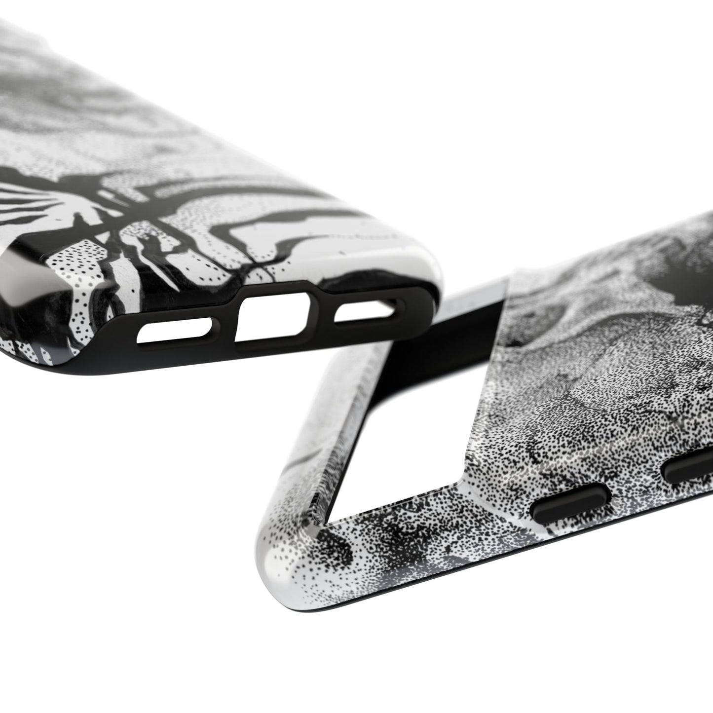 Artistic Skull Phone Case - Tough Protection for Creative Souls