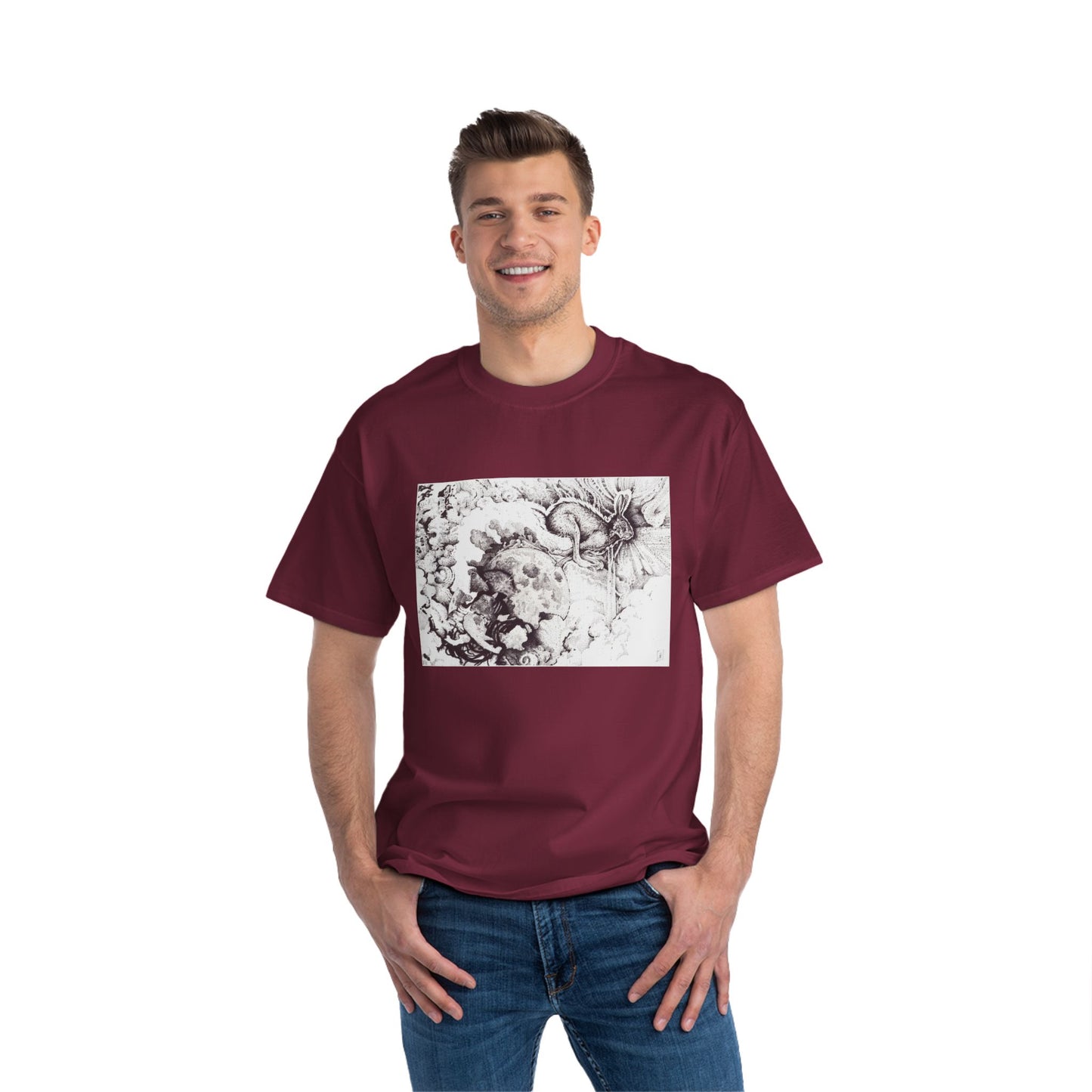 Artistic Graphic T-Shirt - Unique Design for Casual Wear