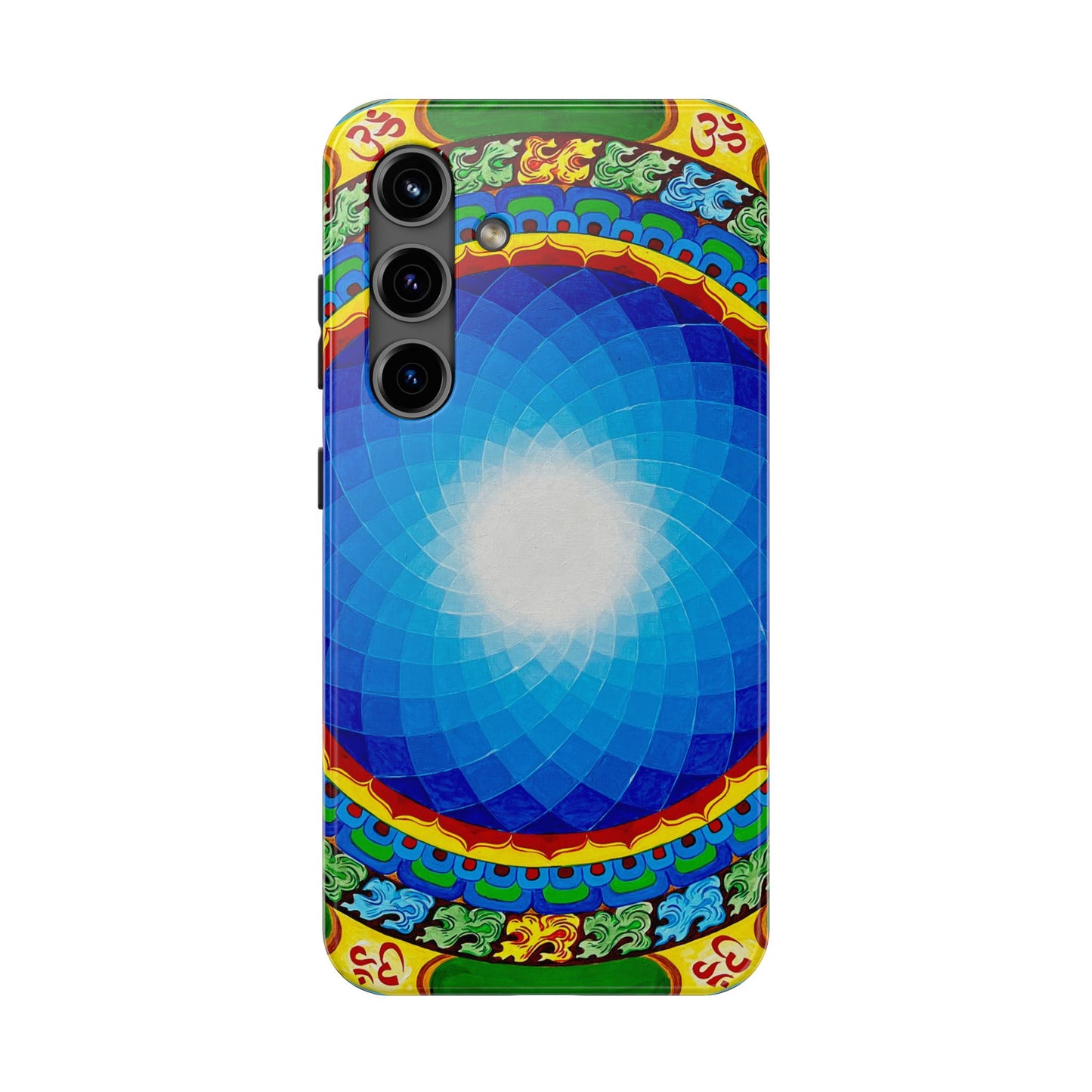 Om Mandala Tough Phone Case | Colorful Design for Stylish Protection