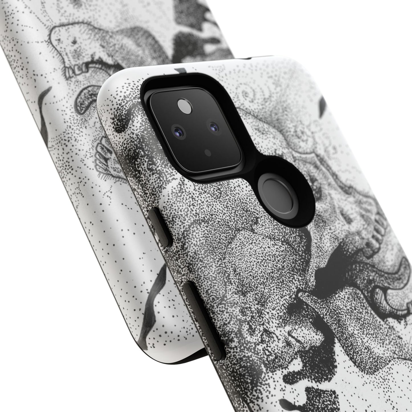 Artistic Skull Phone Case - Tough Protection for Creative Souls