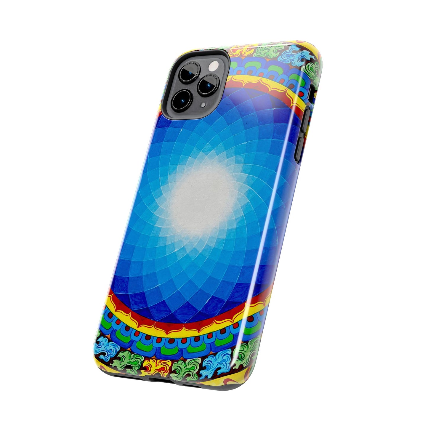 Om Mandala Tough Phone Case | Colorful Design for Stylish Protection