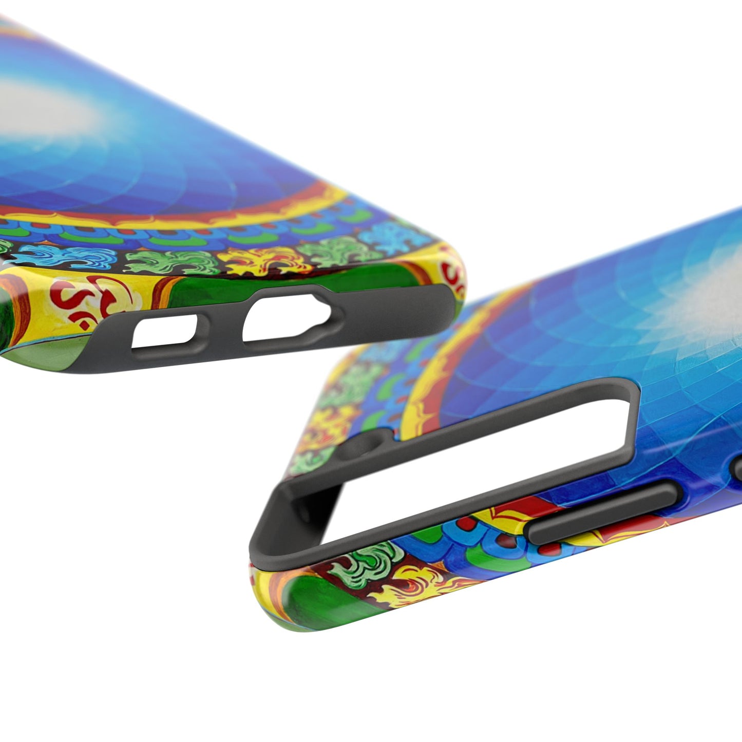 Om Mandala Tough Phone Case | Colorful Design for Stylish Protection