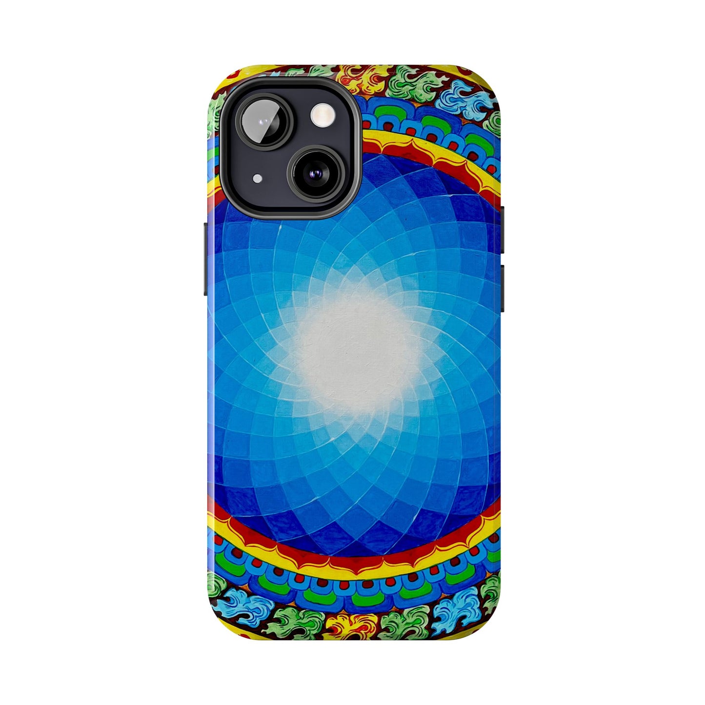 Om Mandala Tough Phone Case | Colorful Design for Stylish Protection