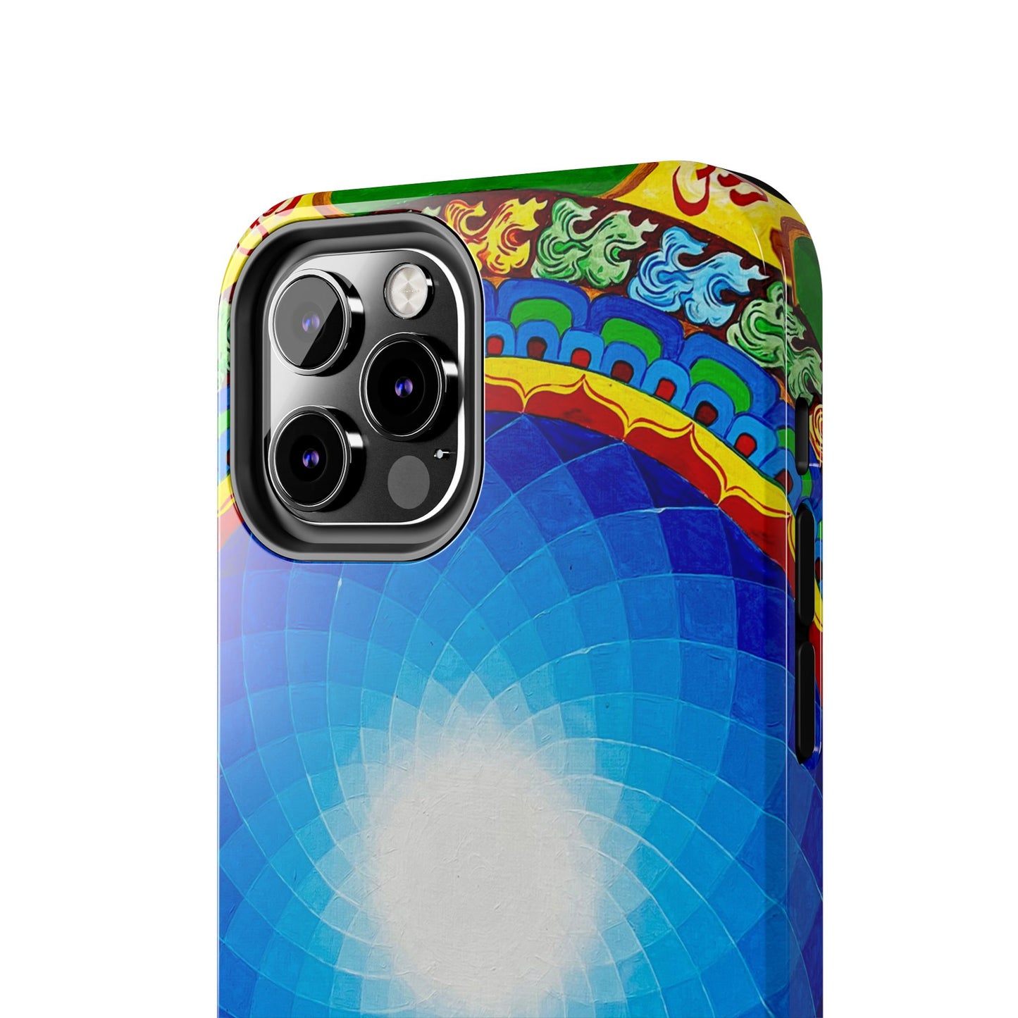 Om Mandala Tough Phone Case | Colorful Design for Stylish Protection