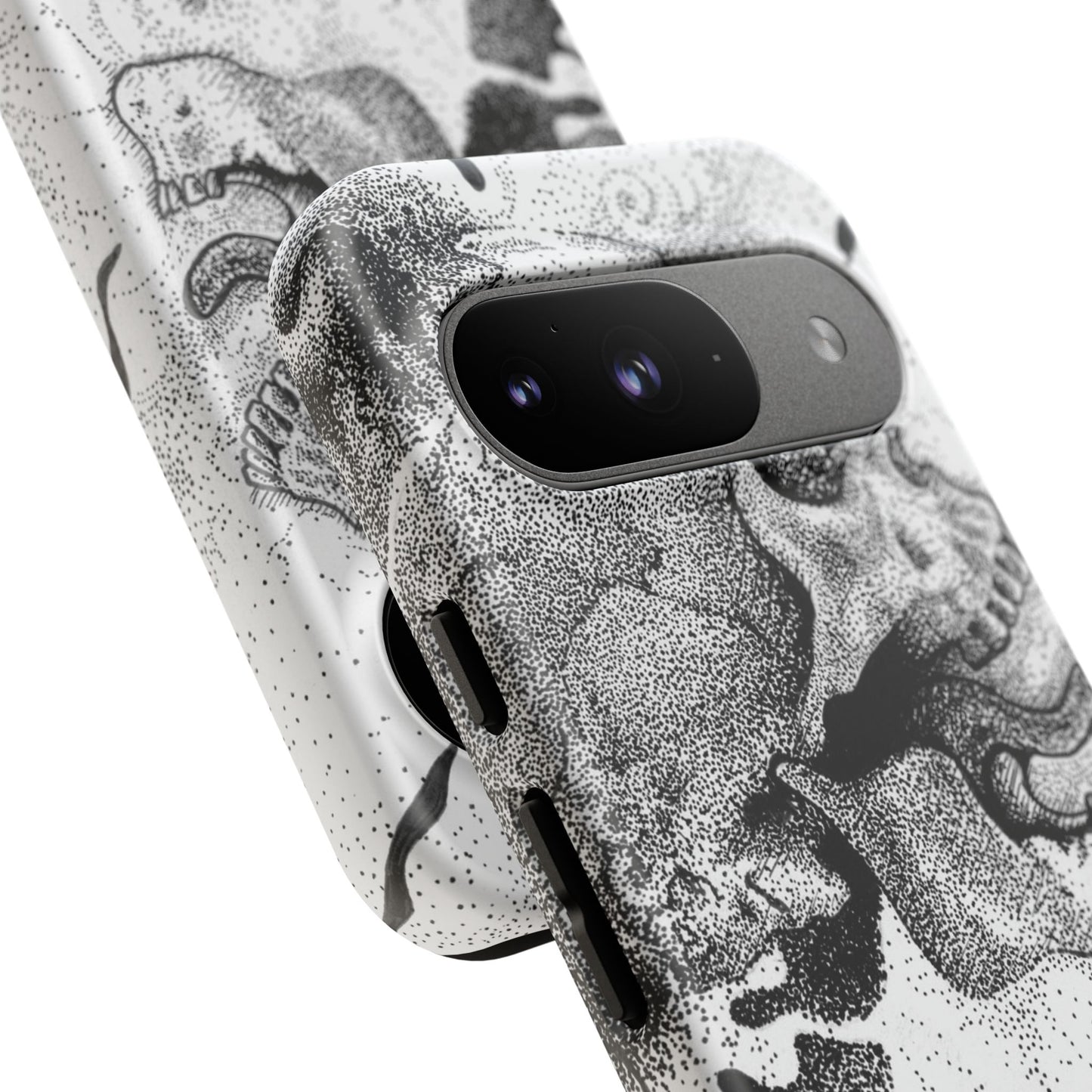Artistic Skull Phone Case - Tough Protection for Creative Souls