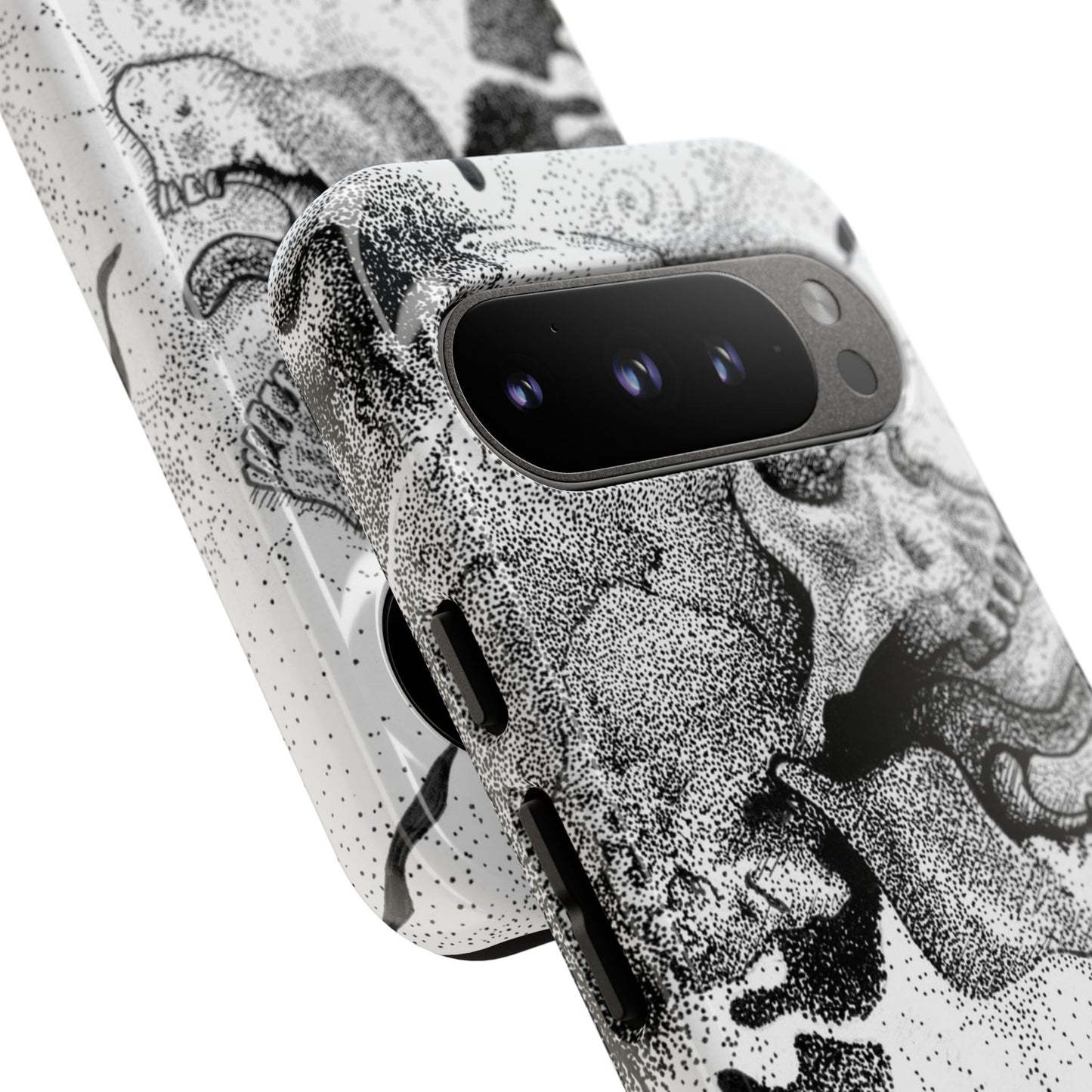 Artistic Skull Phone Case - Tough Protection for Creative Souls