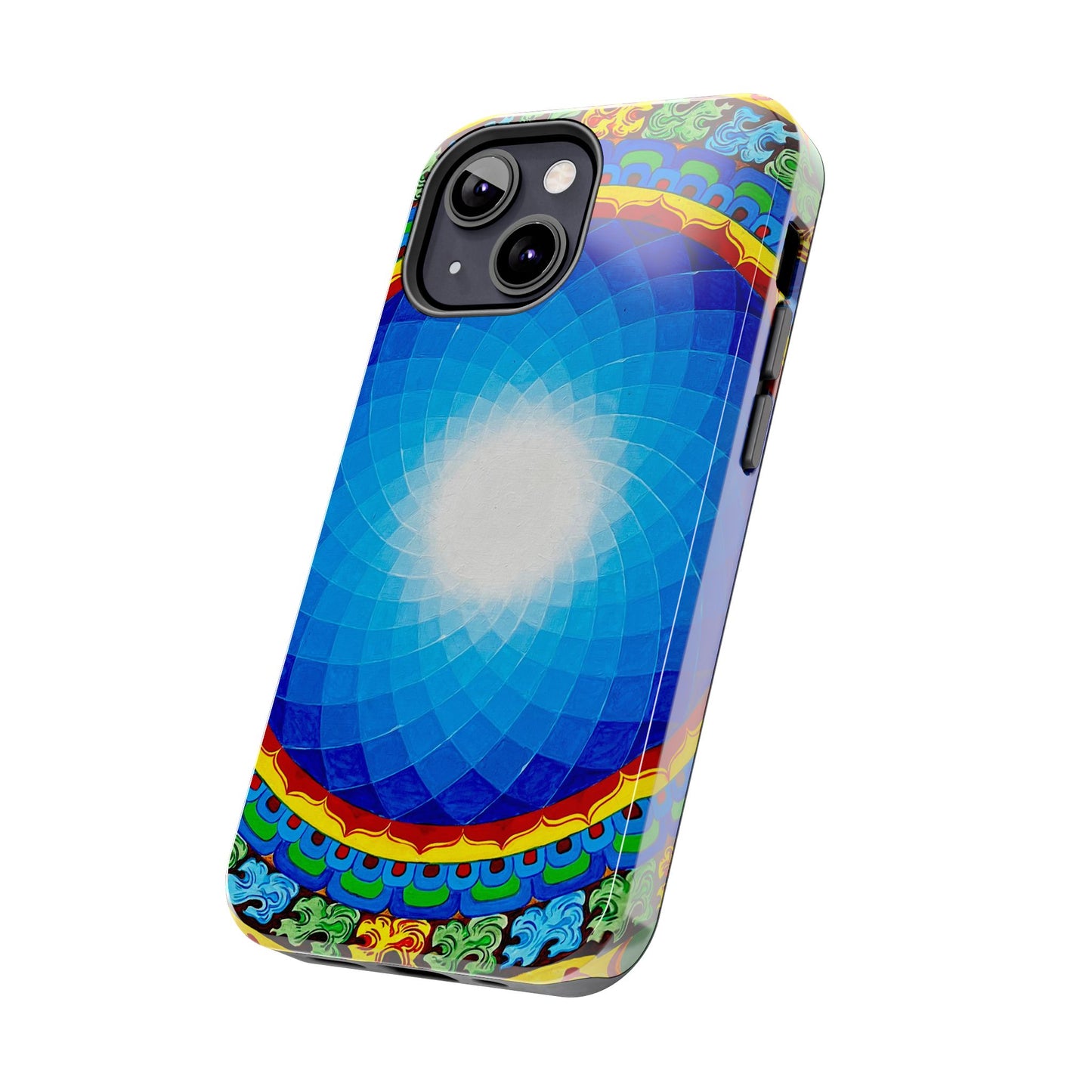 Om Mandala Tough Phone Case | Colorful Design for Stylish Protection