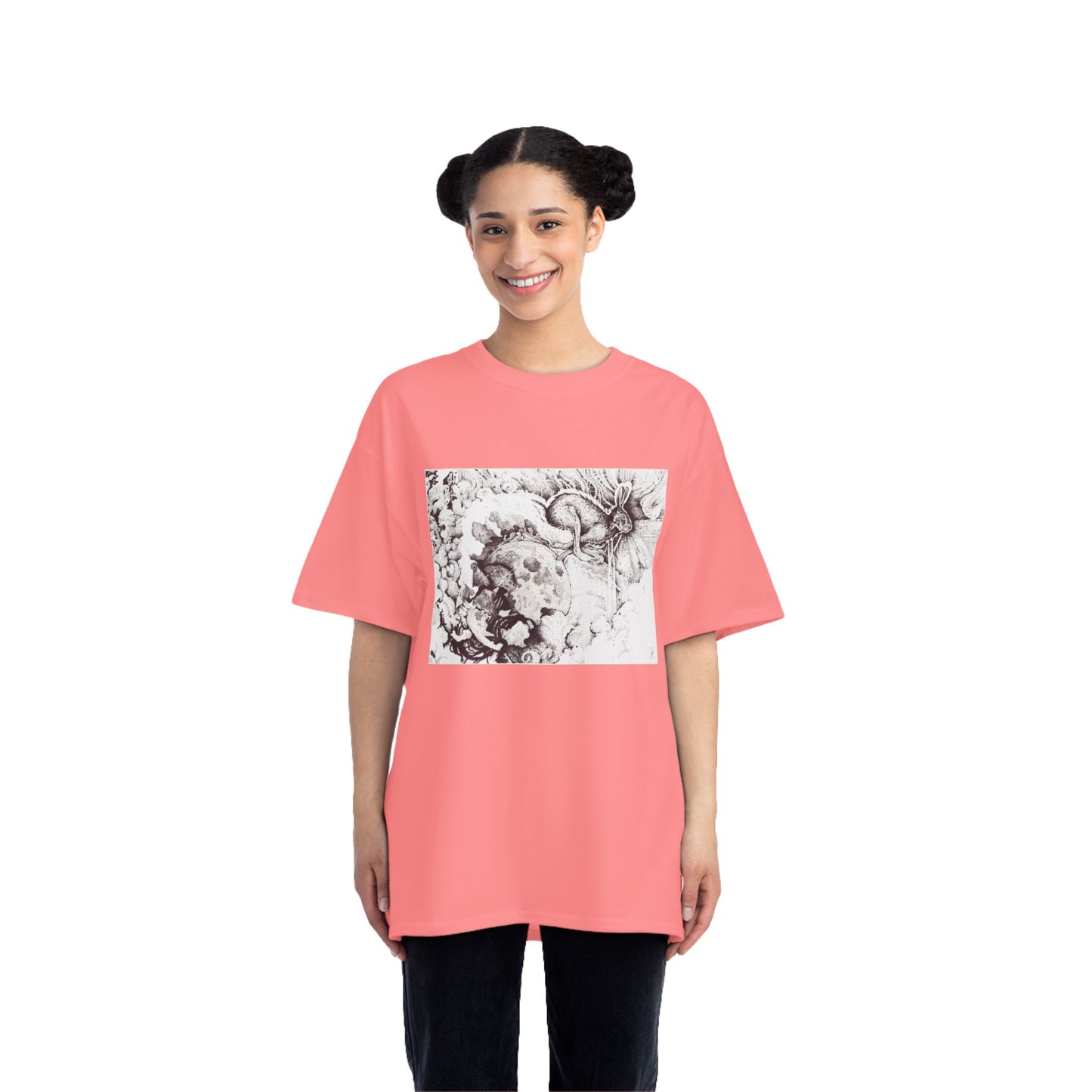 Artistic Graphic T-Shirt - Unique Design for Casual Wear
