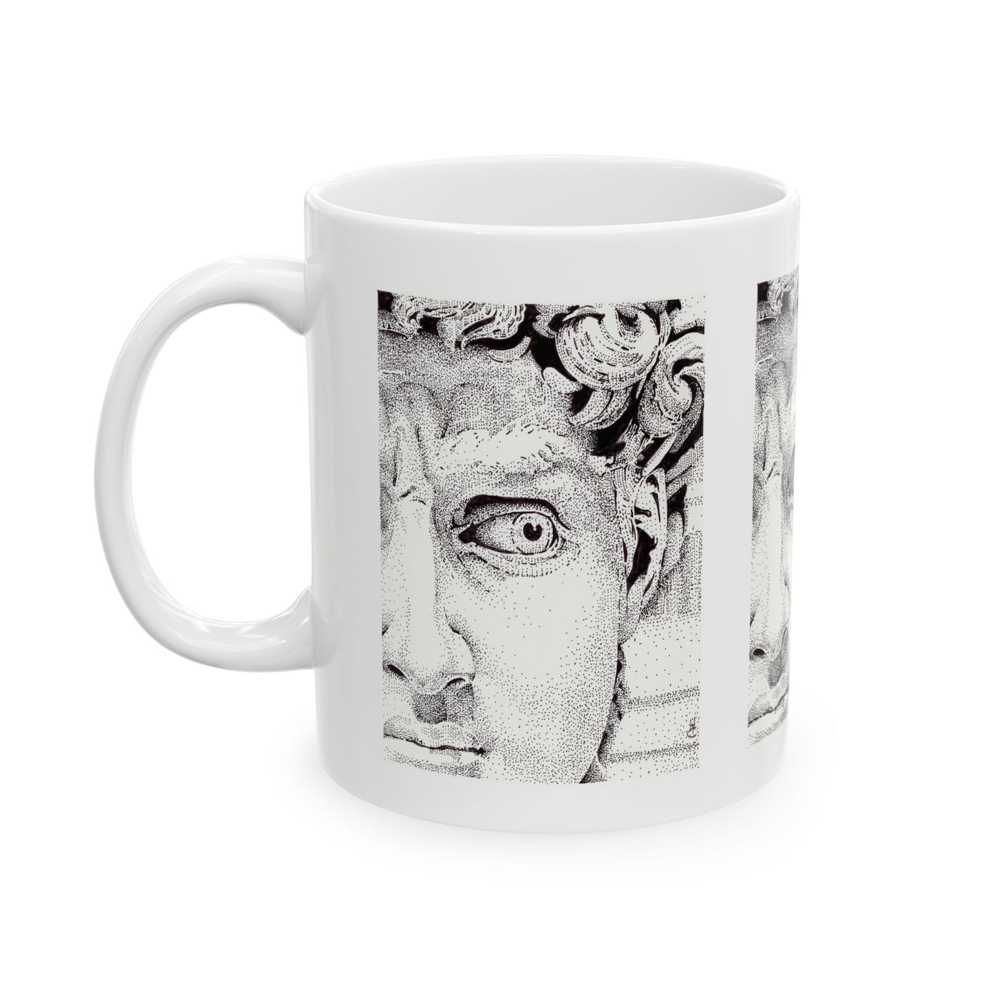 Michelangelo's David Ceramic Mug - 11oz & 15oz