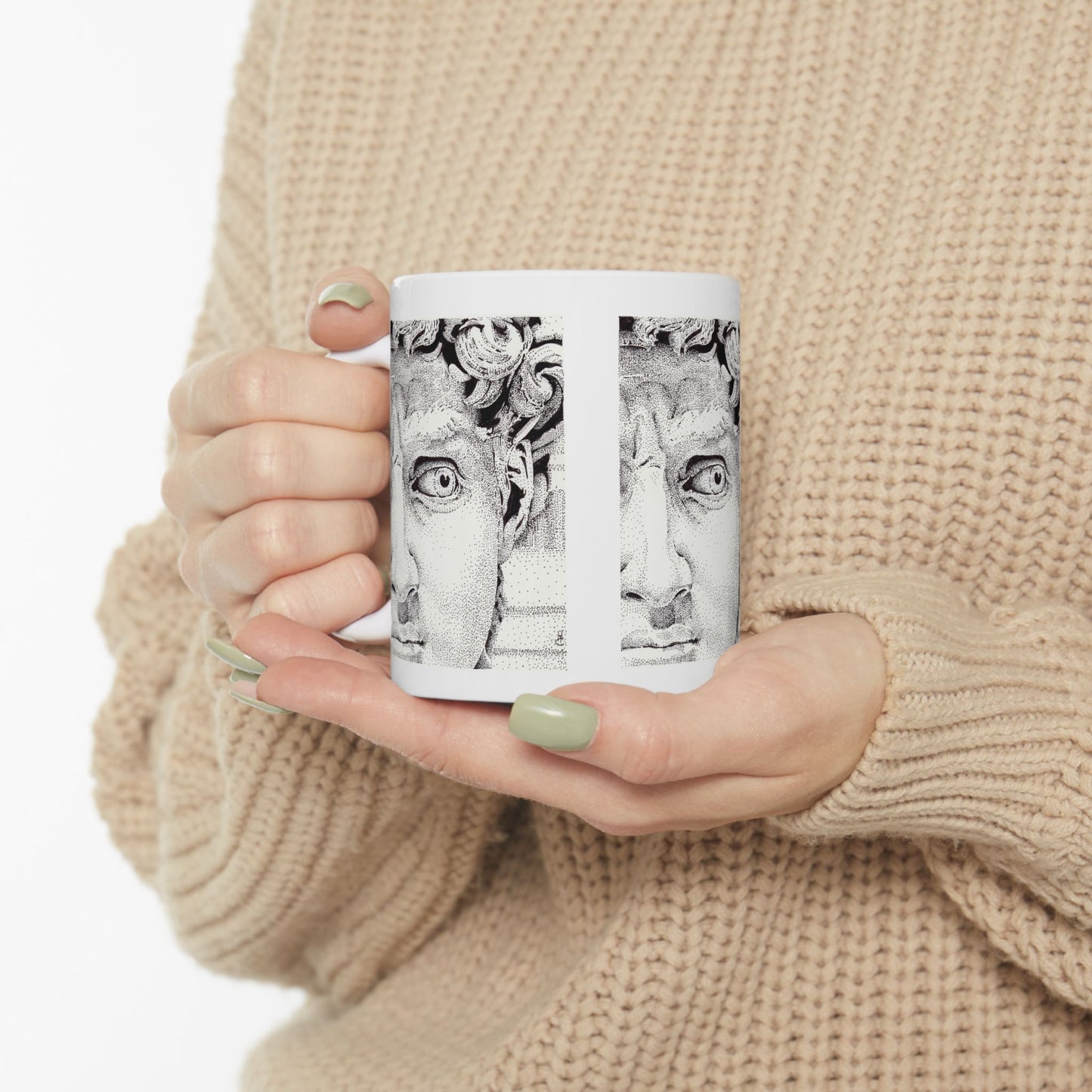 Michelangelo's David Ceramic Mug - 11oz & 15oz