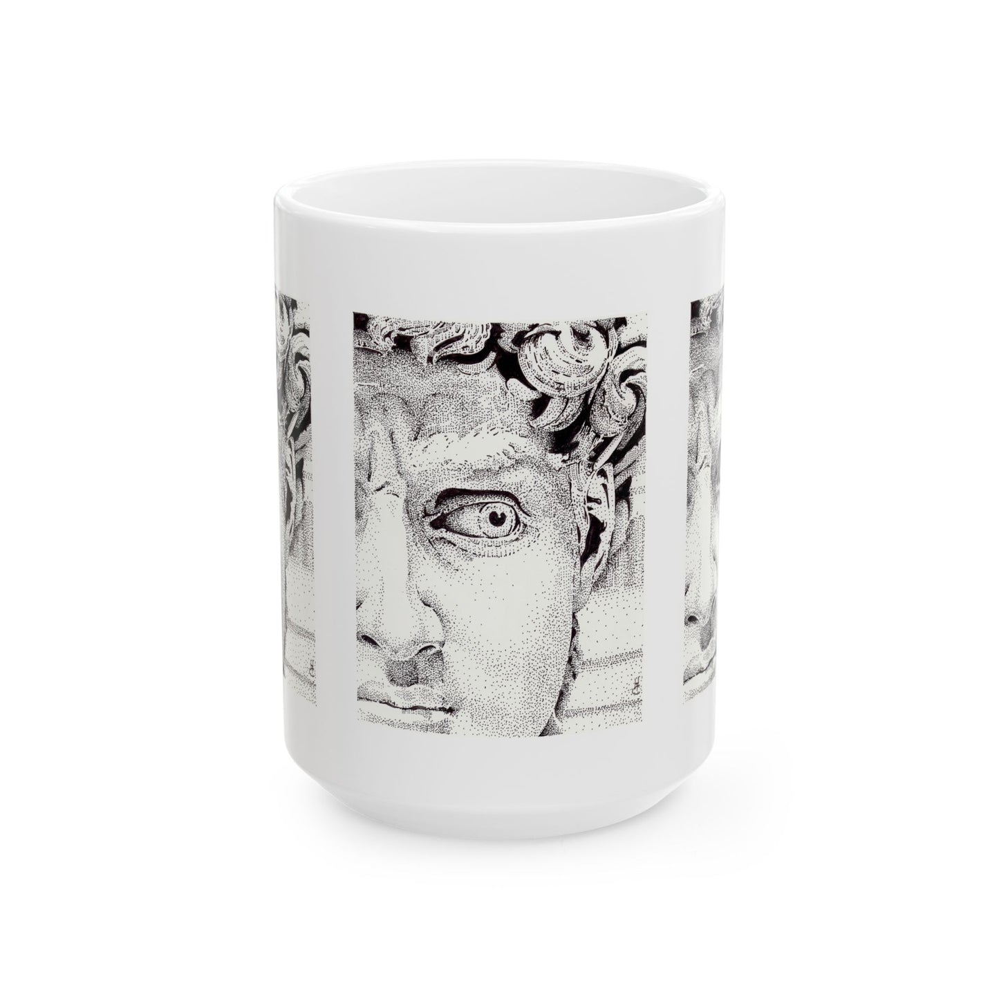 Michelangelo's David Ceramic Mug - 11oz & 15oz