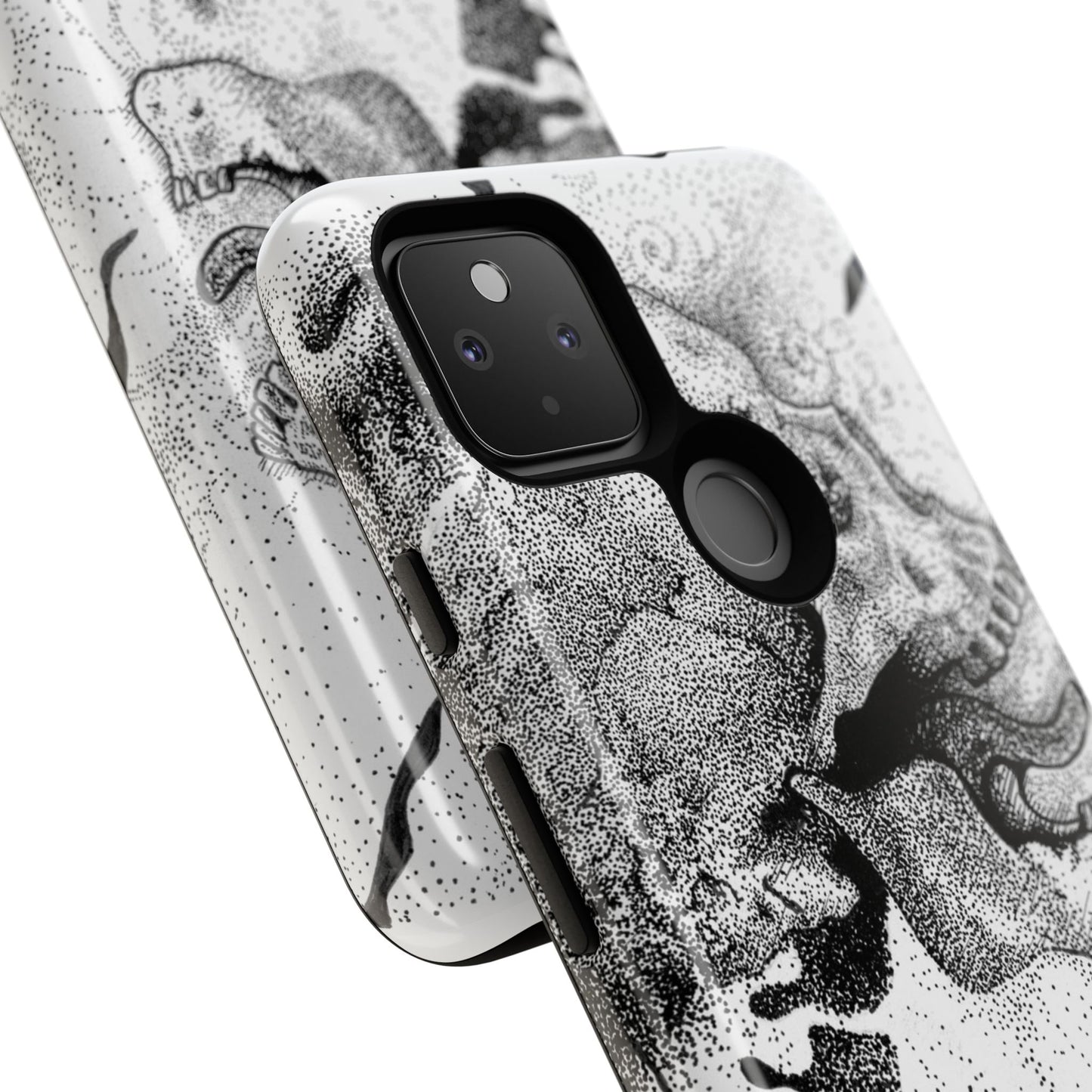 Artistic Skull Phone Case - Tough Protection for Creative Souls