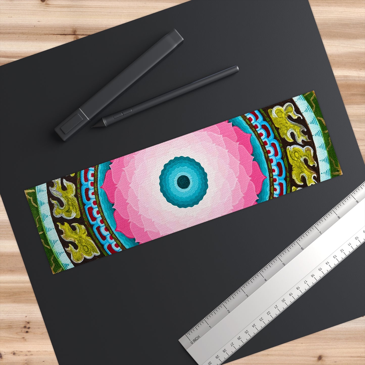 Vibrant Mandala Bumper Stickers - Colorful Car Decor for Nature Lovers