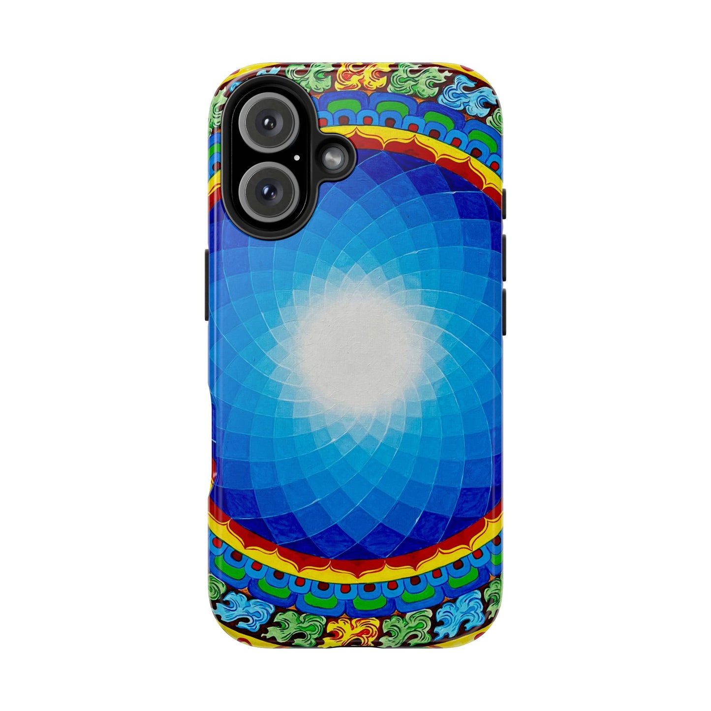 Om Mandala Tough Phone Case | Colorful Design for Stylish Protection