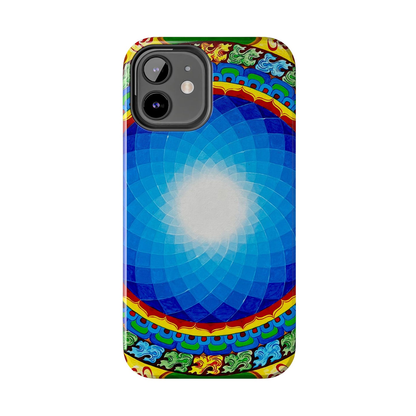 Om Mandala Tough Phone Case | Colorful Design for Stylish Protection