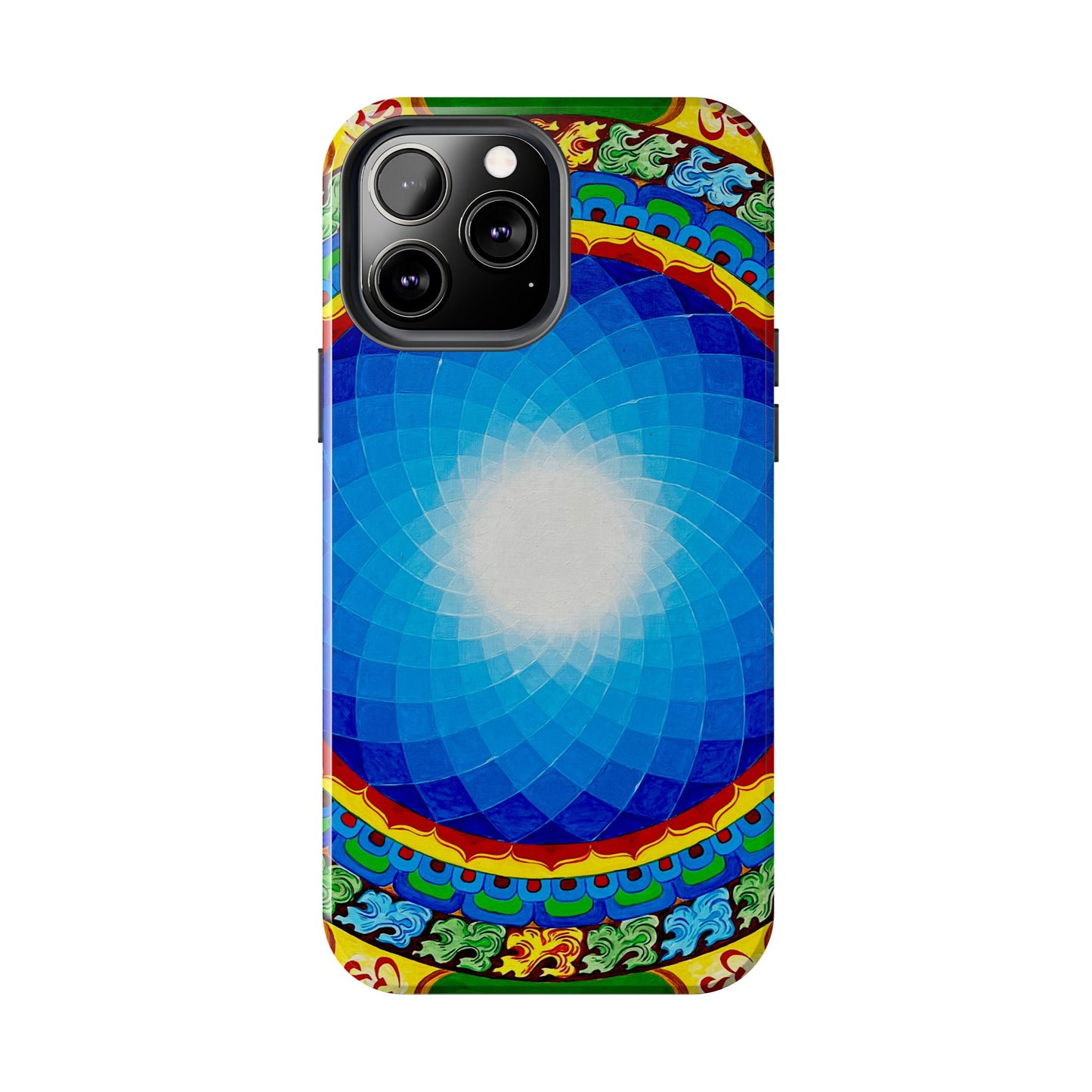 Om Mandala Tough Phone Case | Colorful Design for Stylish Protection