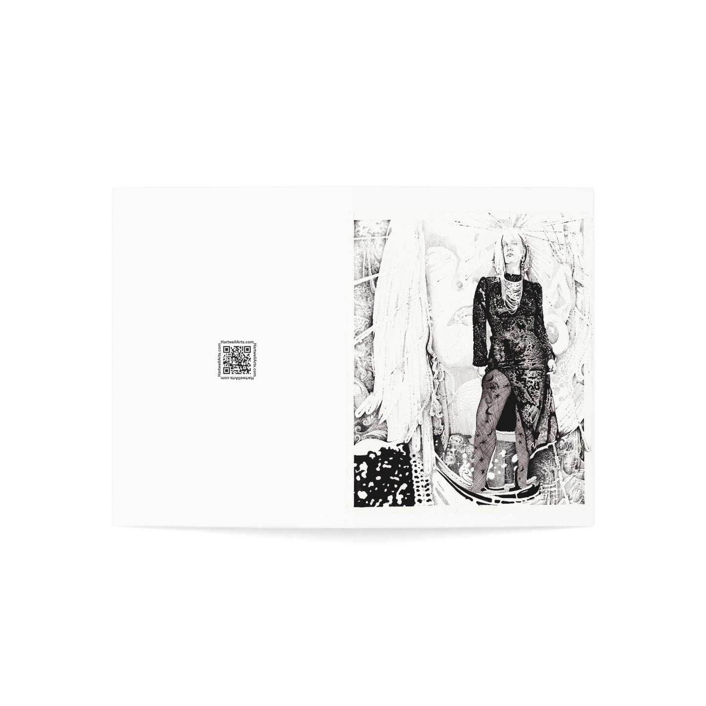 Noire  Artistic Greeting Cards Pack | Unique Design for Any Occasion | 1, 10, 30, or 50 Cards, Perfect for Birthdays, Anniversaries, Thank [...]