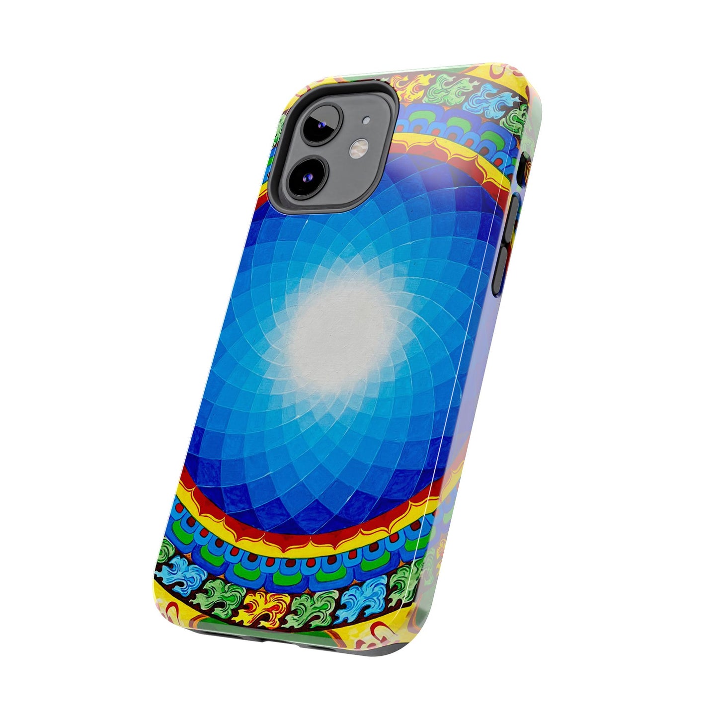 Om Mandala Tough Phone Case | Colorful Design for Stylish Protection