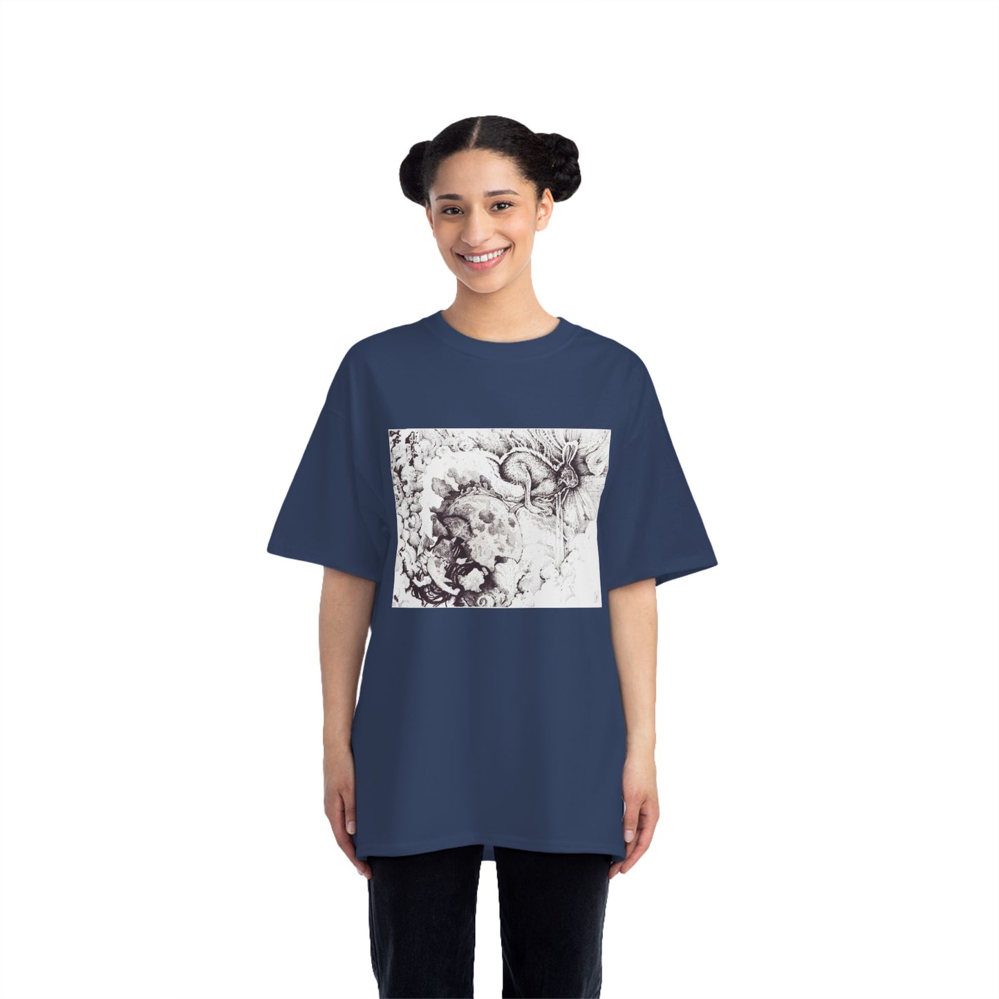 Artistic Graphic T-Shirt - Unique Design for Casual Wear