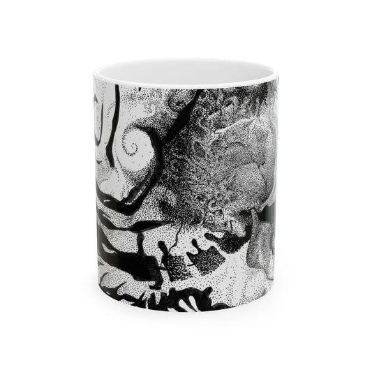 Screaming Skull Ceramic Mug - Perfect Gift for Coffee Lovers