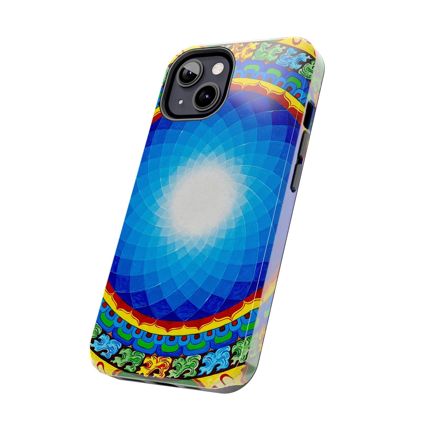 Om Mandala Tough Phone Case | Colorful Design for Stylish Protection