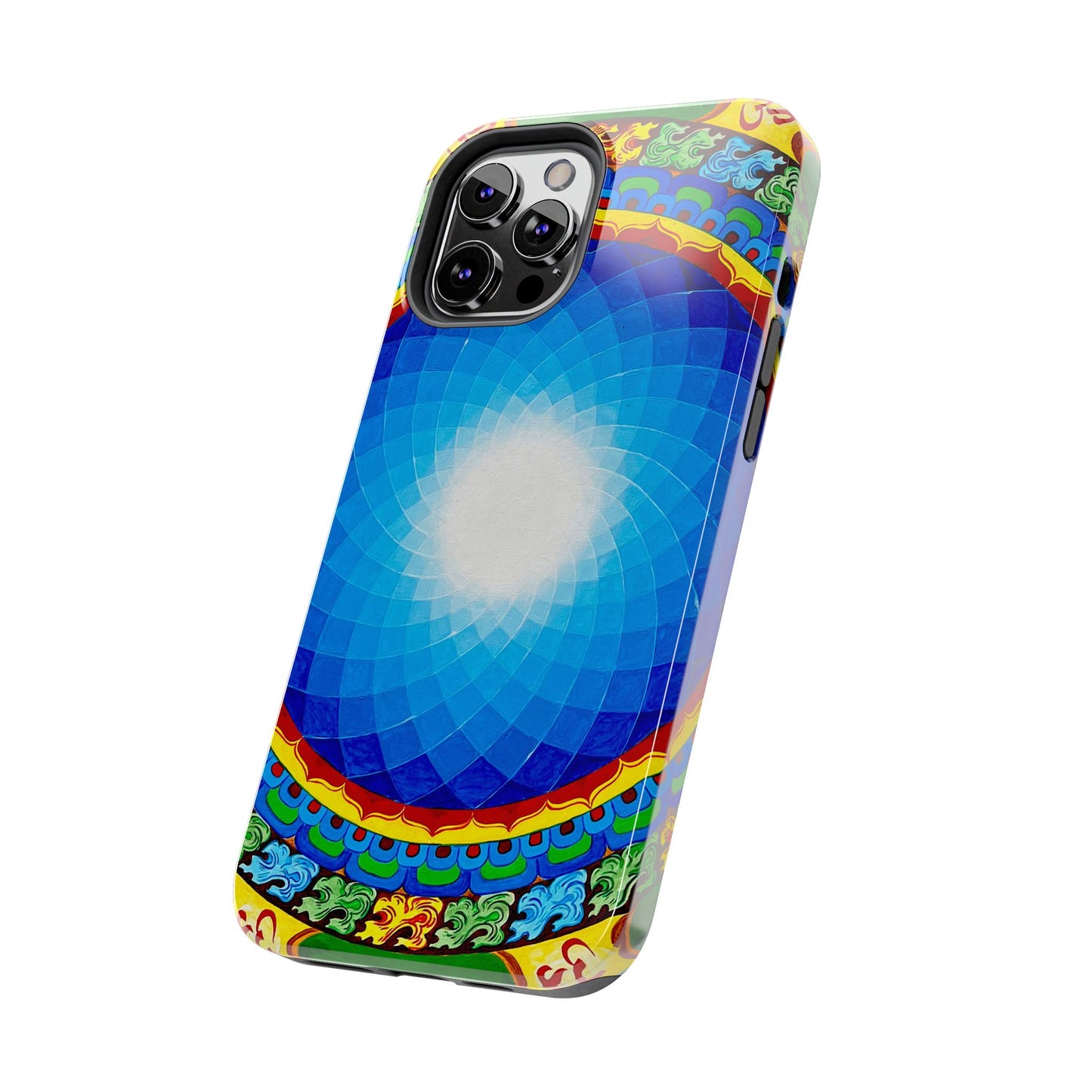 Om Mandala Tough Phone Case | Colorful Design for Stylish Protection