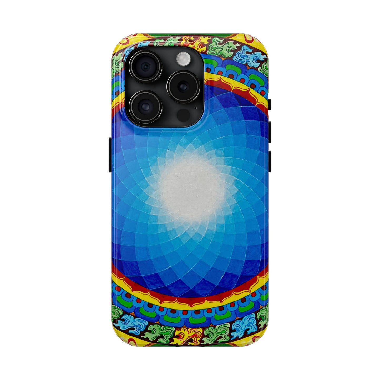 Om Mandala Tough Phone Case | Colorful Design for Stylish Protection