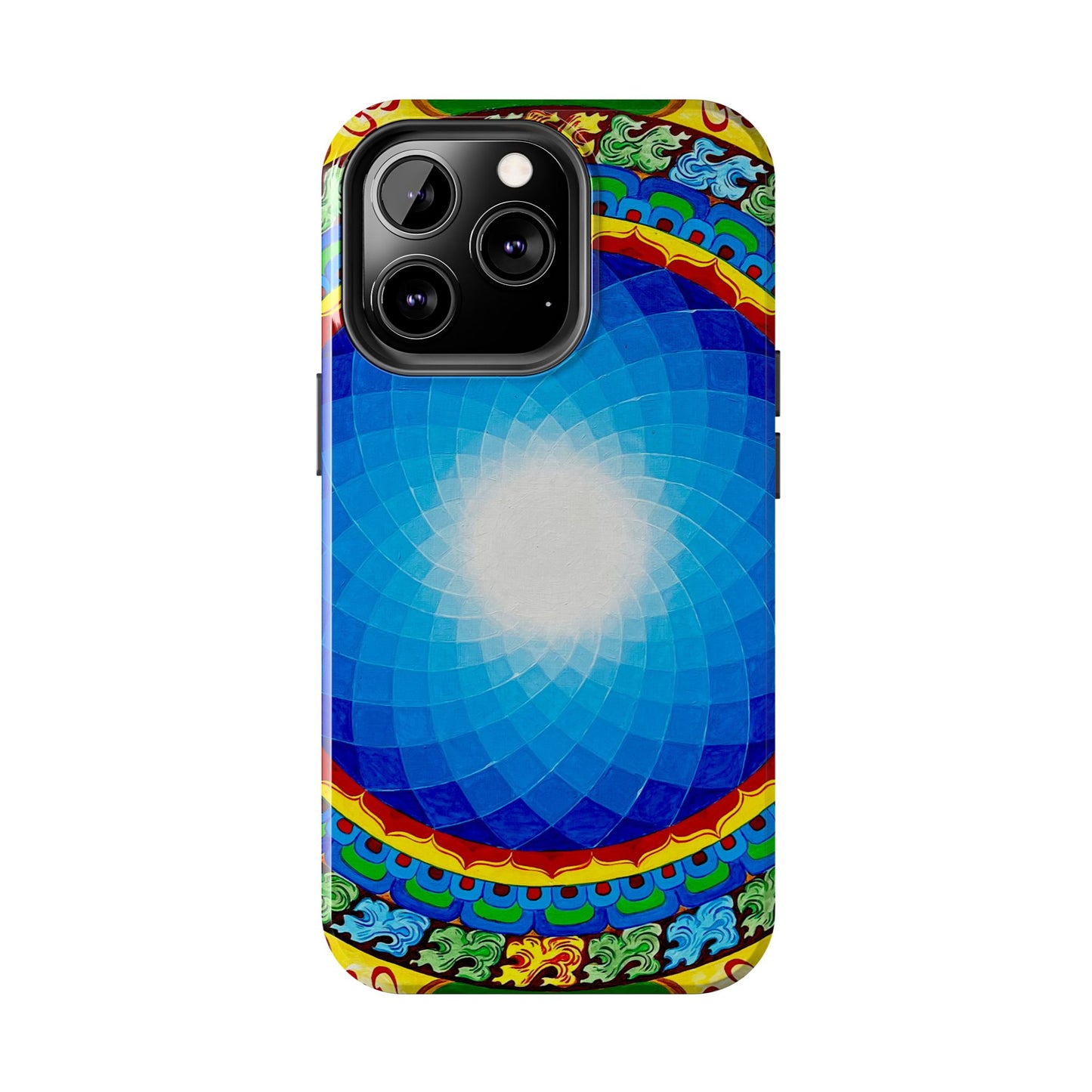 Om Mandala Tough Phone Case | Colorful Design for Stylish Protection