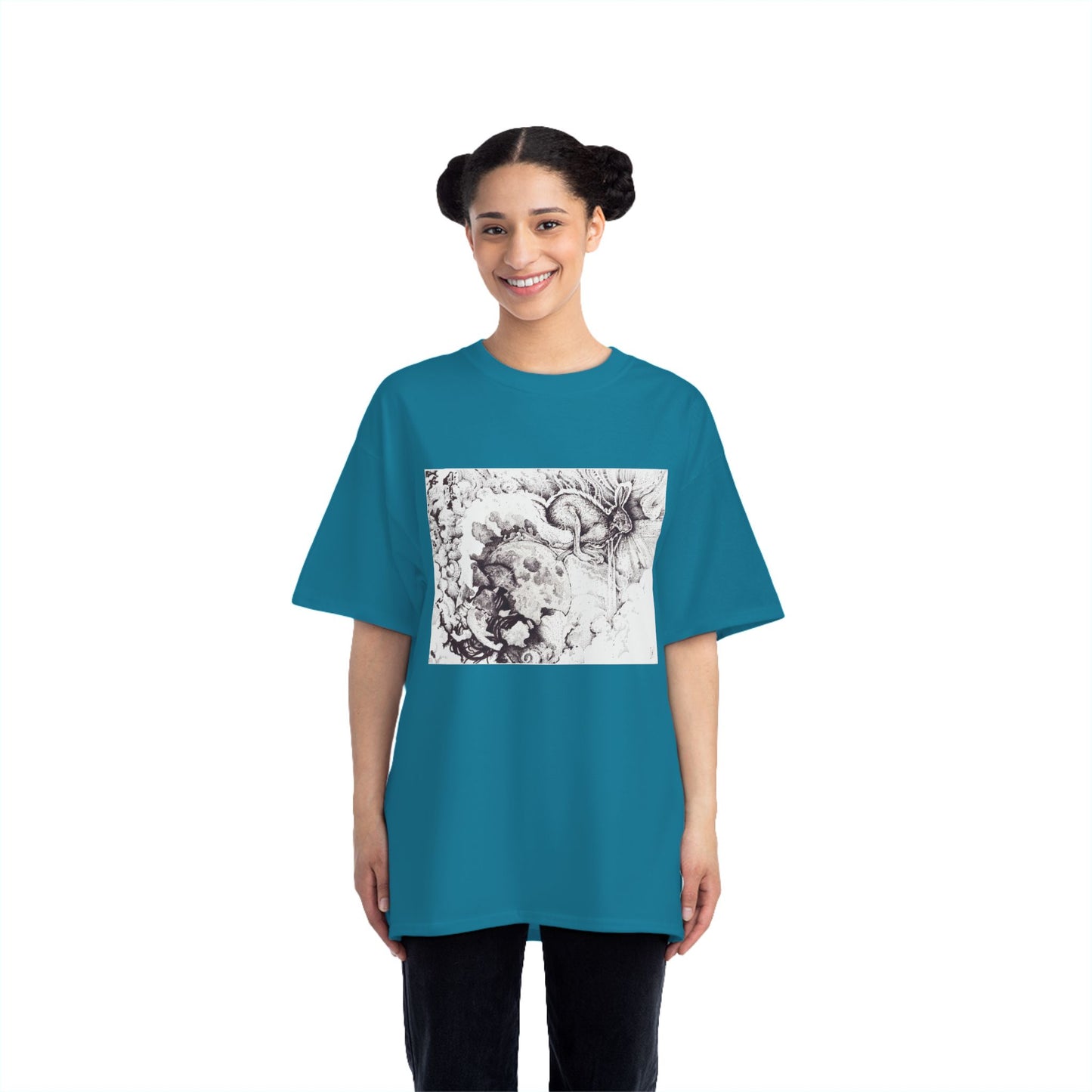 Artistic Graphic T-Shirt - Unique Design for Casual Wear
