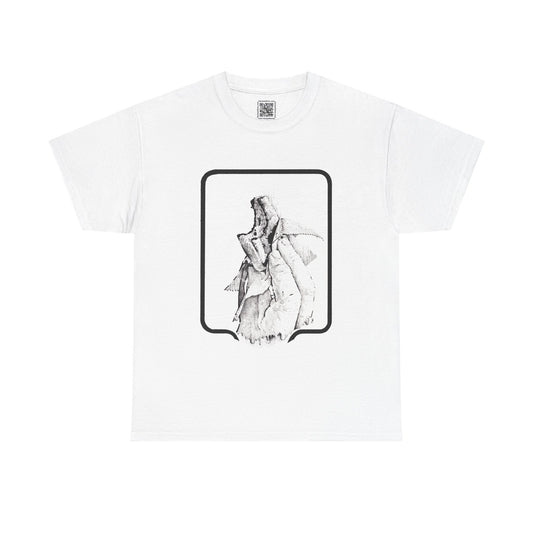 Artistic Unisex Heavy Cotton Tee - Unique Casual Wear for Creative Minds