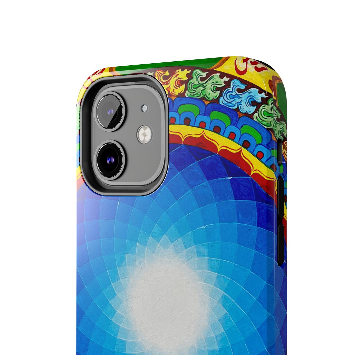 Om Mandala Tough Phone Case | Colorful Design for Stylish Protection