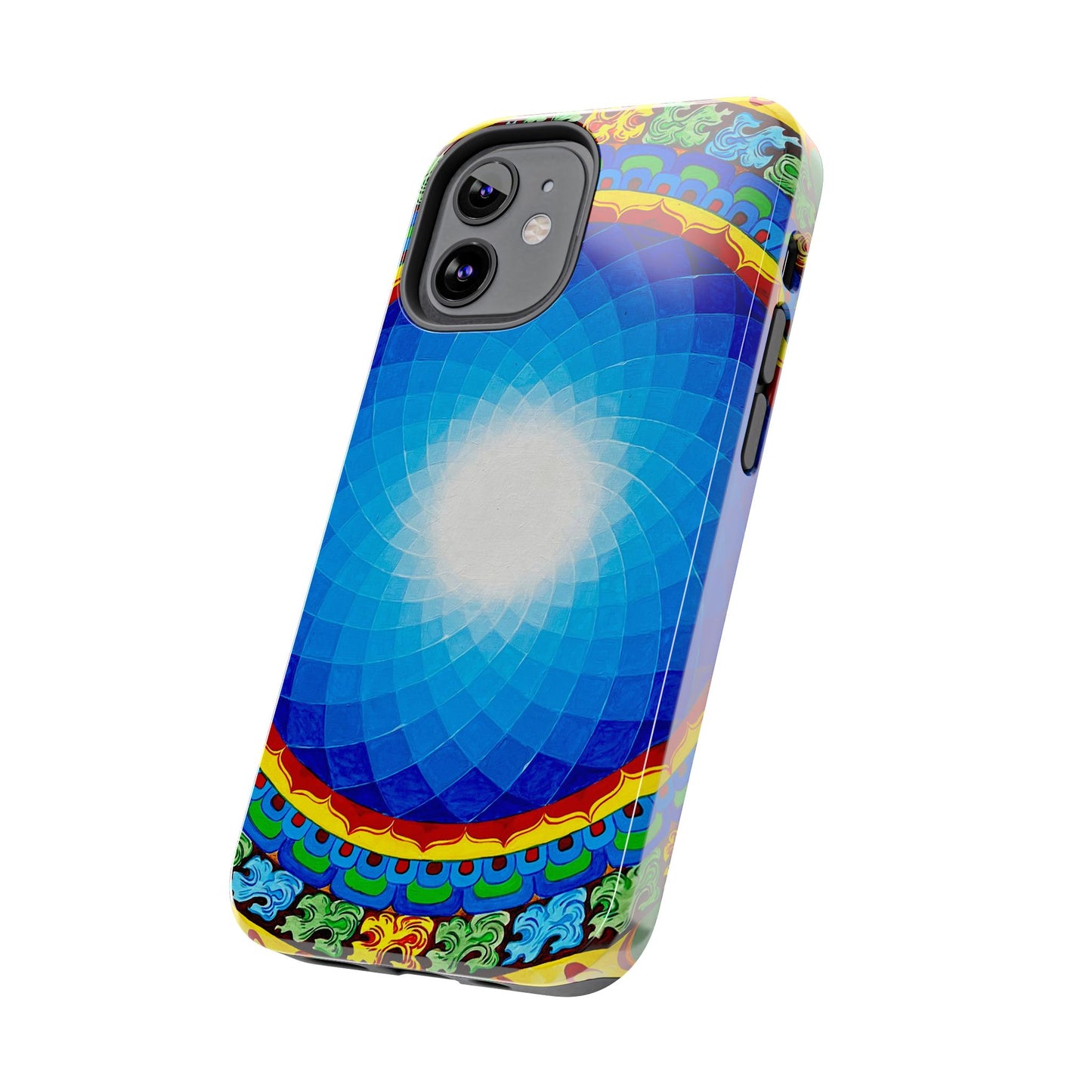 Om Mandala Tough Phone Case | Colorful Design for Stylish Protection