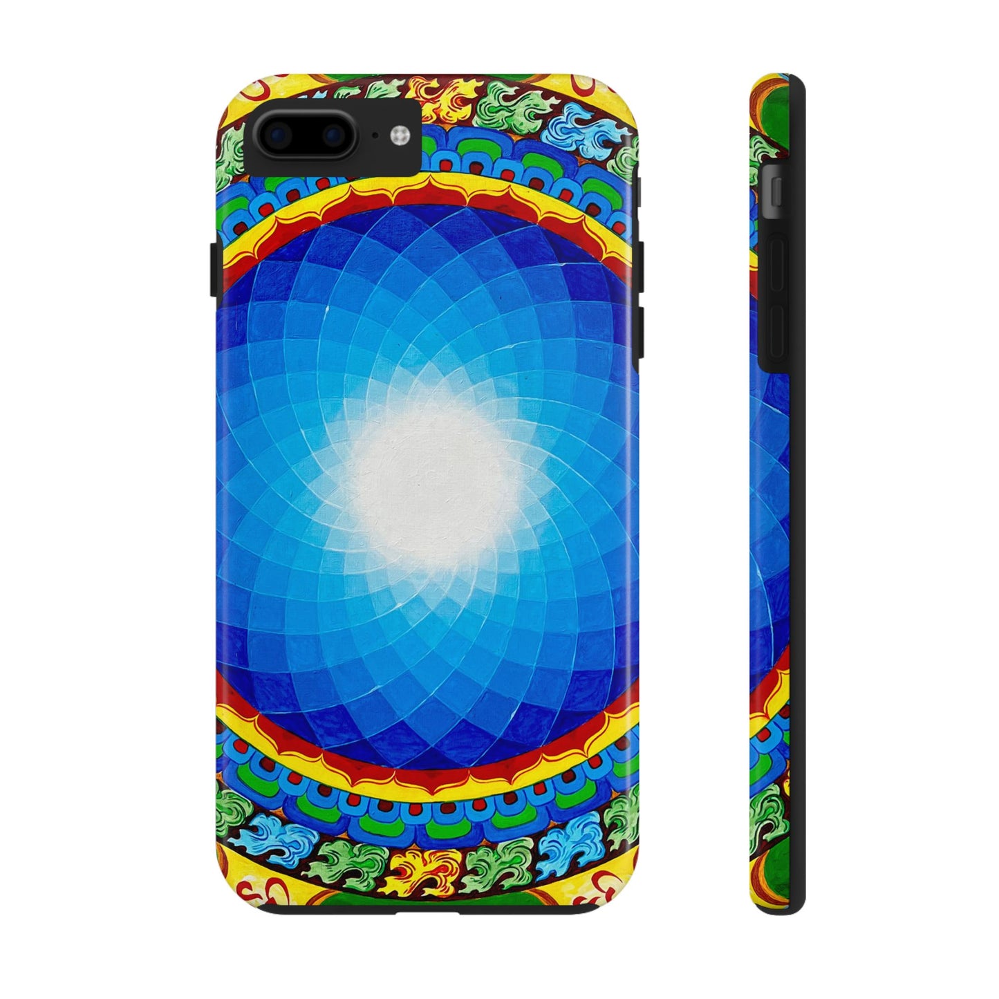 Om Mandala Tough Phone Case | Colorful Design for Stylish Protection