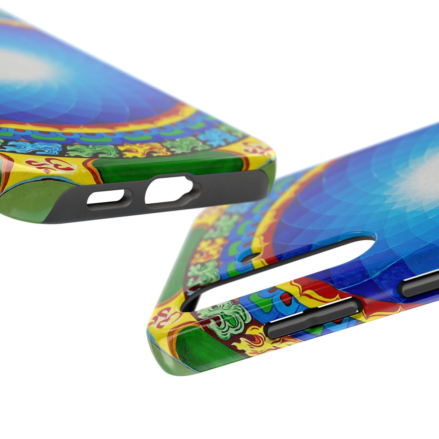 Om Mandala Tough Phone Case | Colorful Design for Stylish Protection