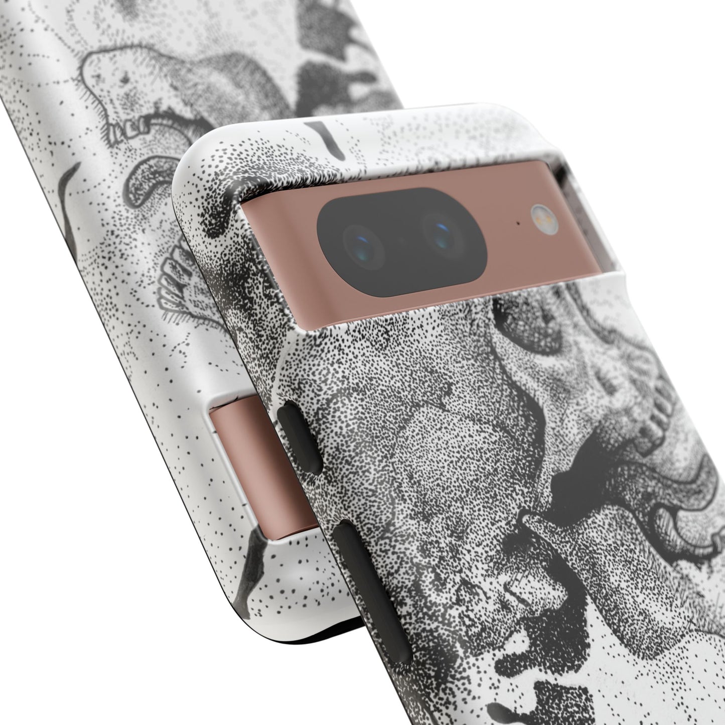 Artistic Skull Phone Case - Tough Protection for Creative Souls