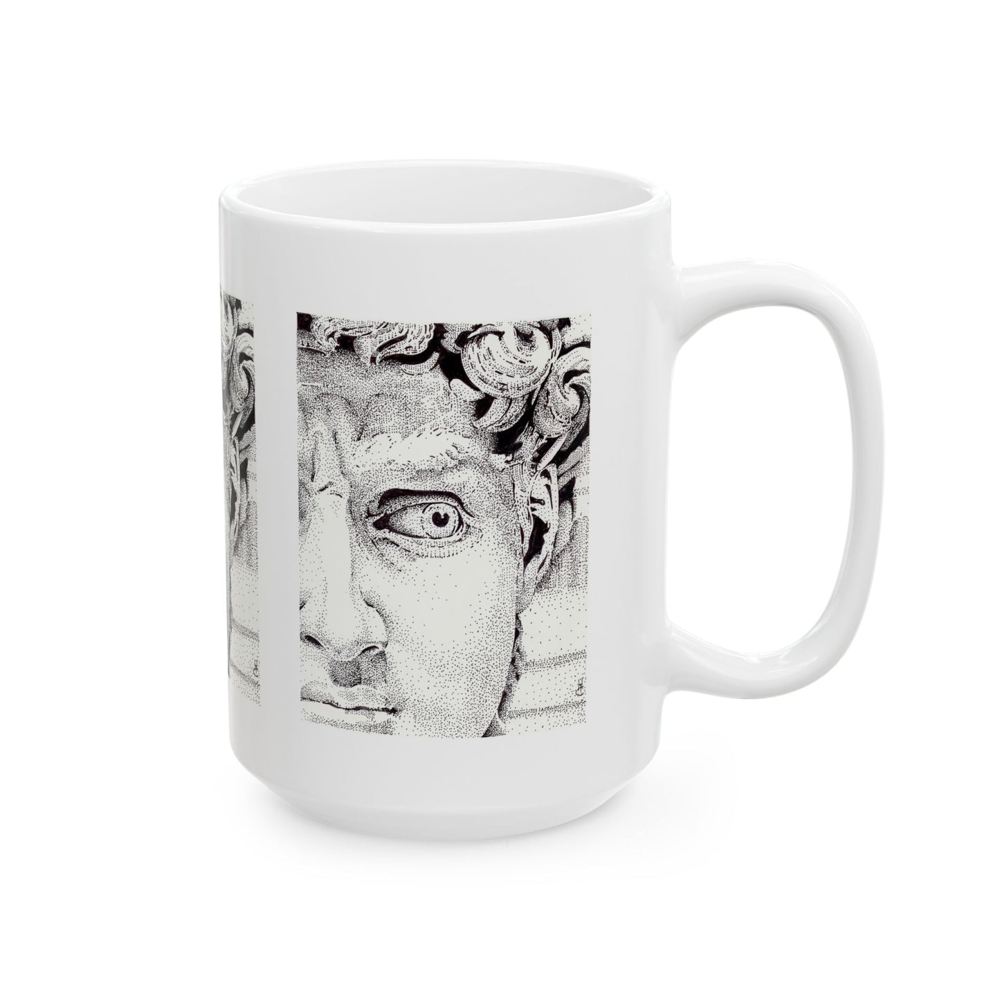 Michelangelo's David Ceramic Mug - 11oz & 15oz