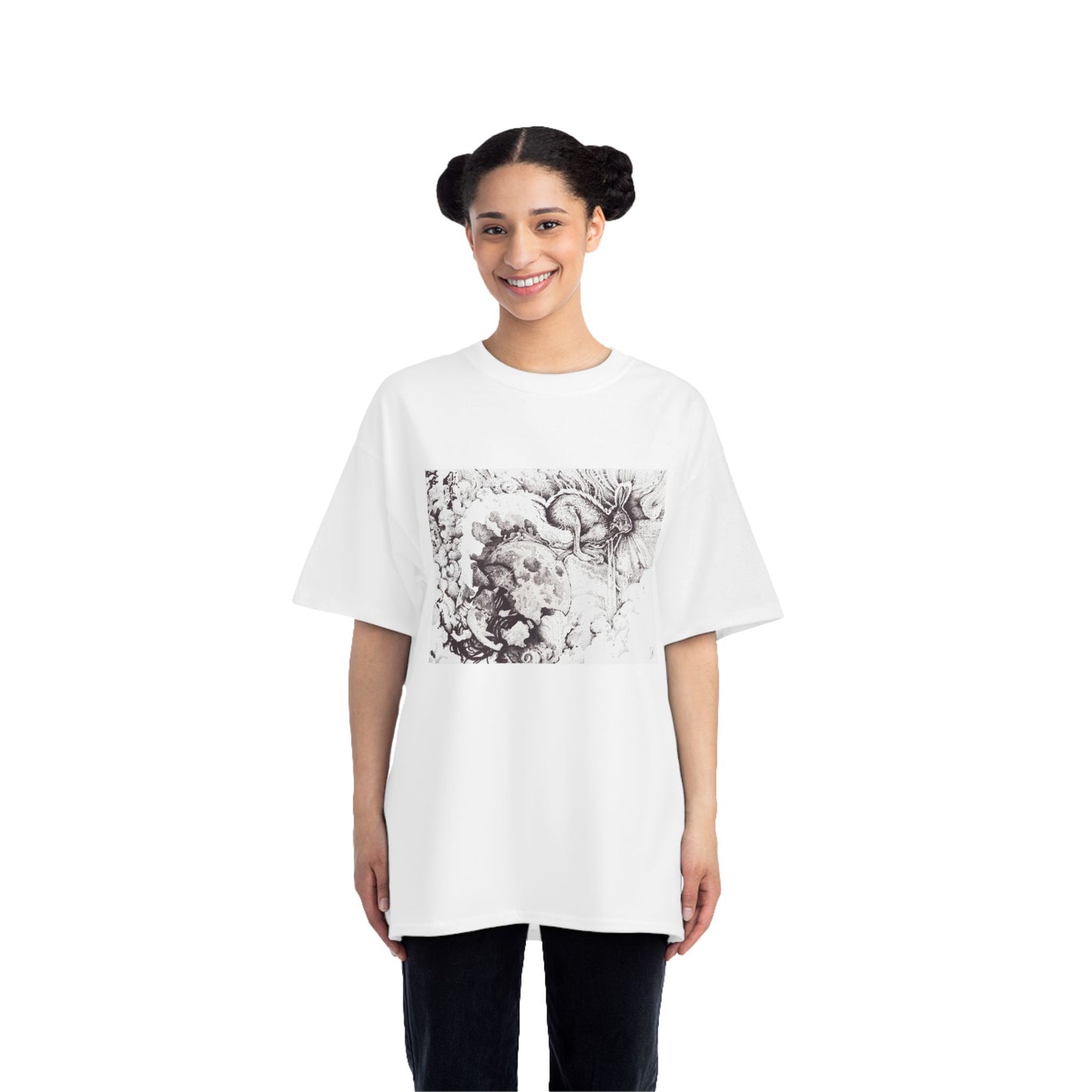 Artistic Graphic T-Shirt - Unique Design for Casual Wear