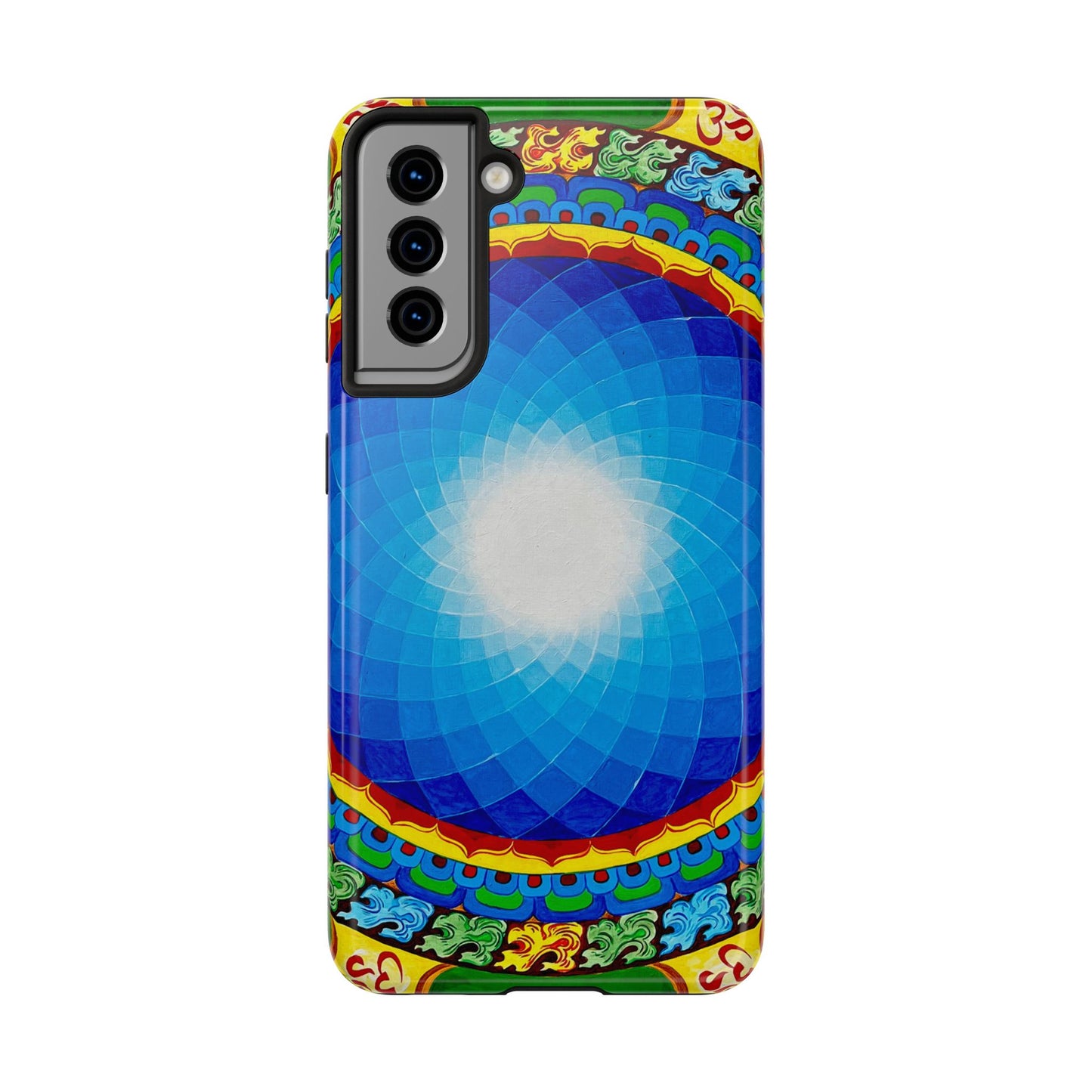 Om Mandala Tough Phone Case | Colorful Design for Stylish Protection