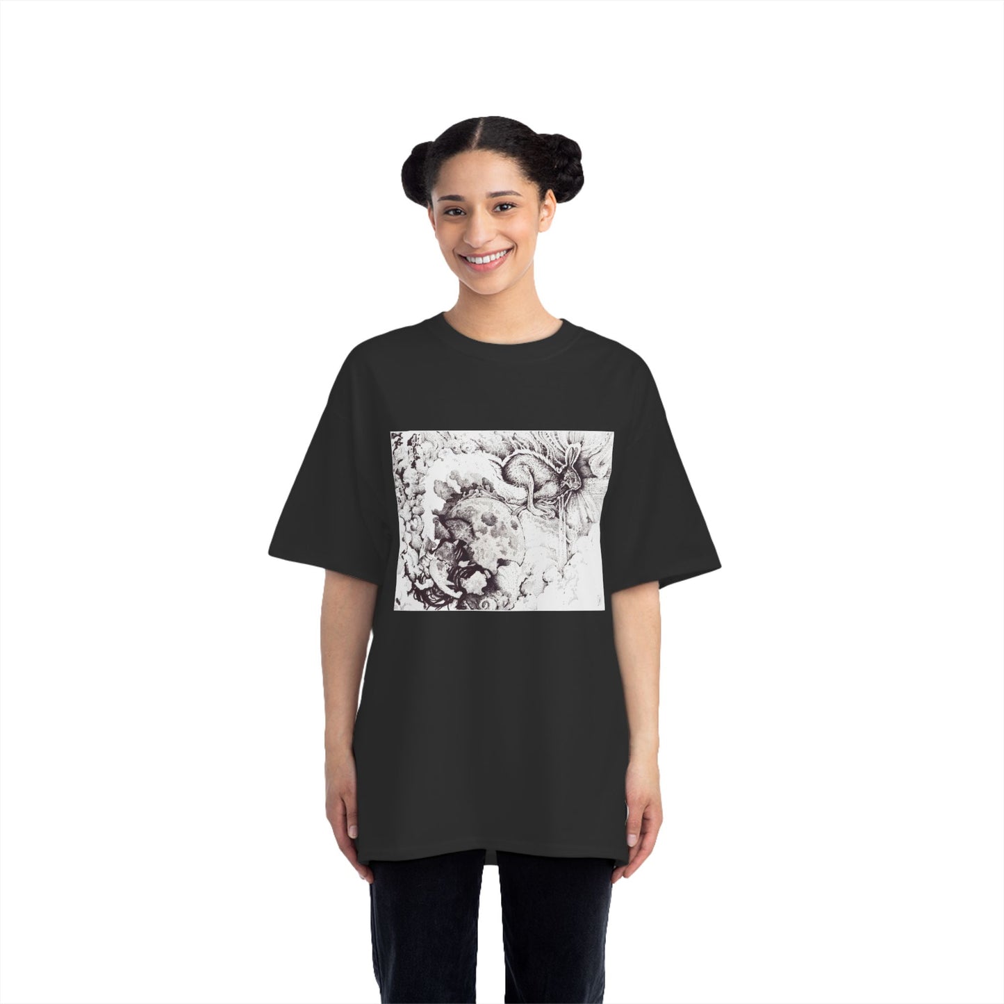 Artistic Graphic T-Shirt - Unique Design for Casual Wear
