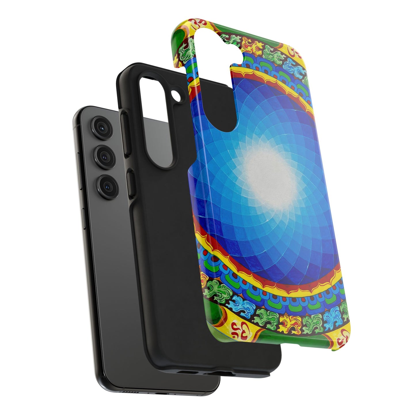 Om Mandala Tough Phone Case | Colorful Design for Stylish Protection