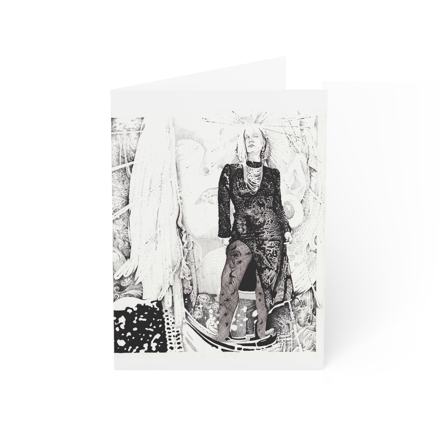 Noire  Artistic Greeting Cards Pack | Unique Design for Any Occasion | 1, 10, 30, or 50 Cards, Perfect for Birthdays, Anniversaries, Thank [...]