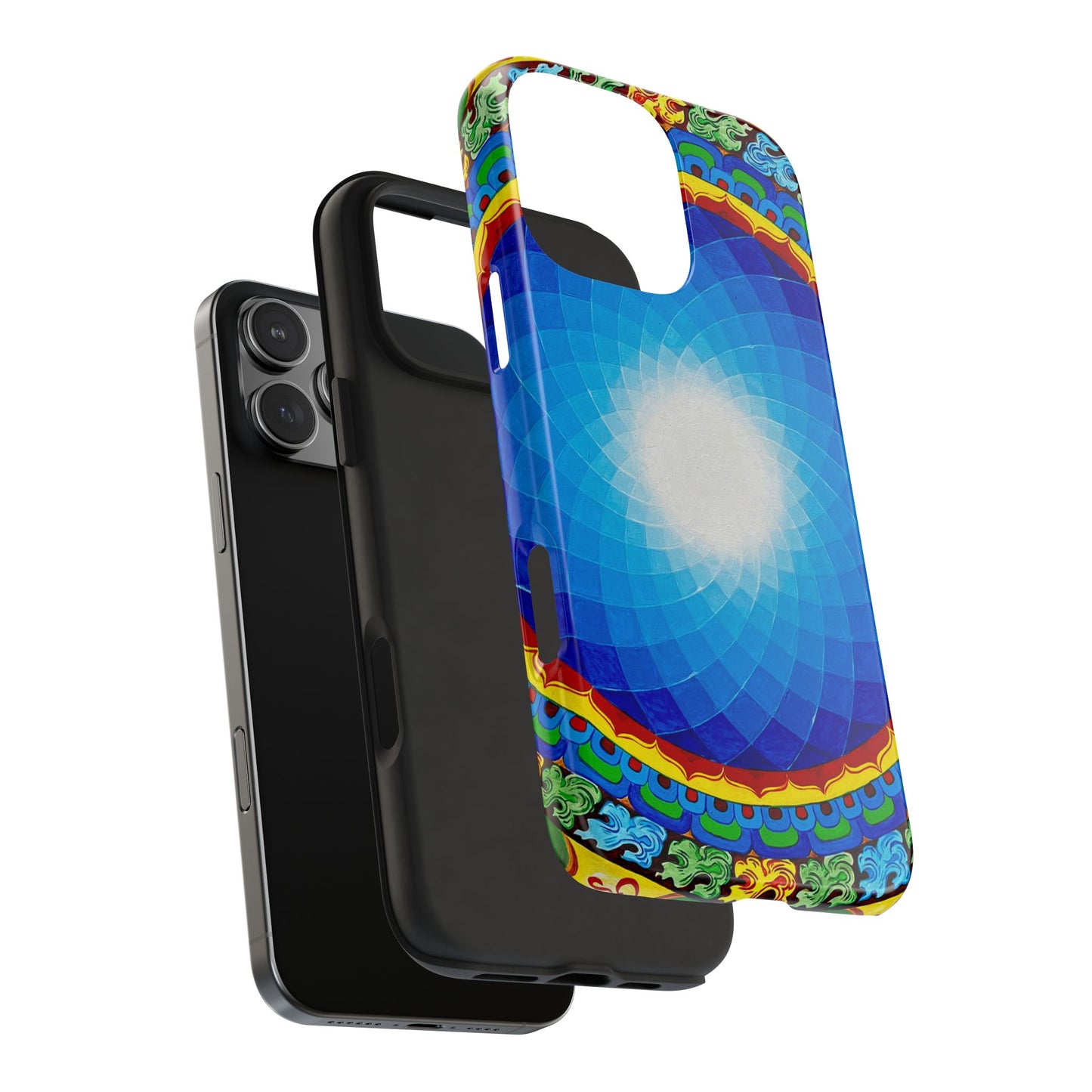 Om Mandala Tough Phone Case | Colorful Design for Stylish Protection
